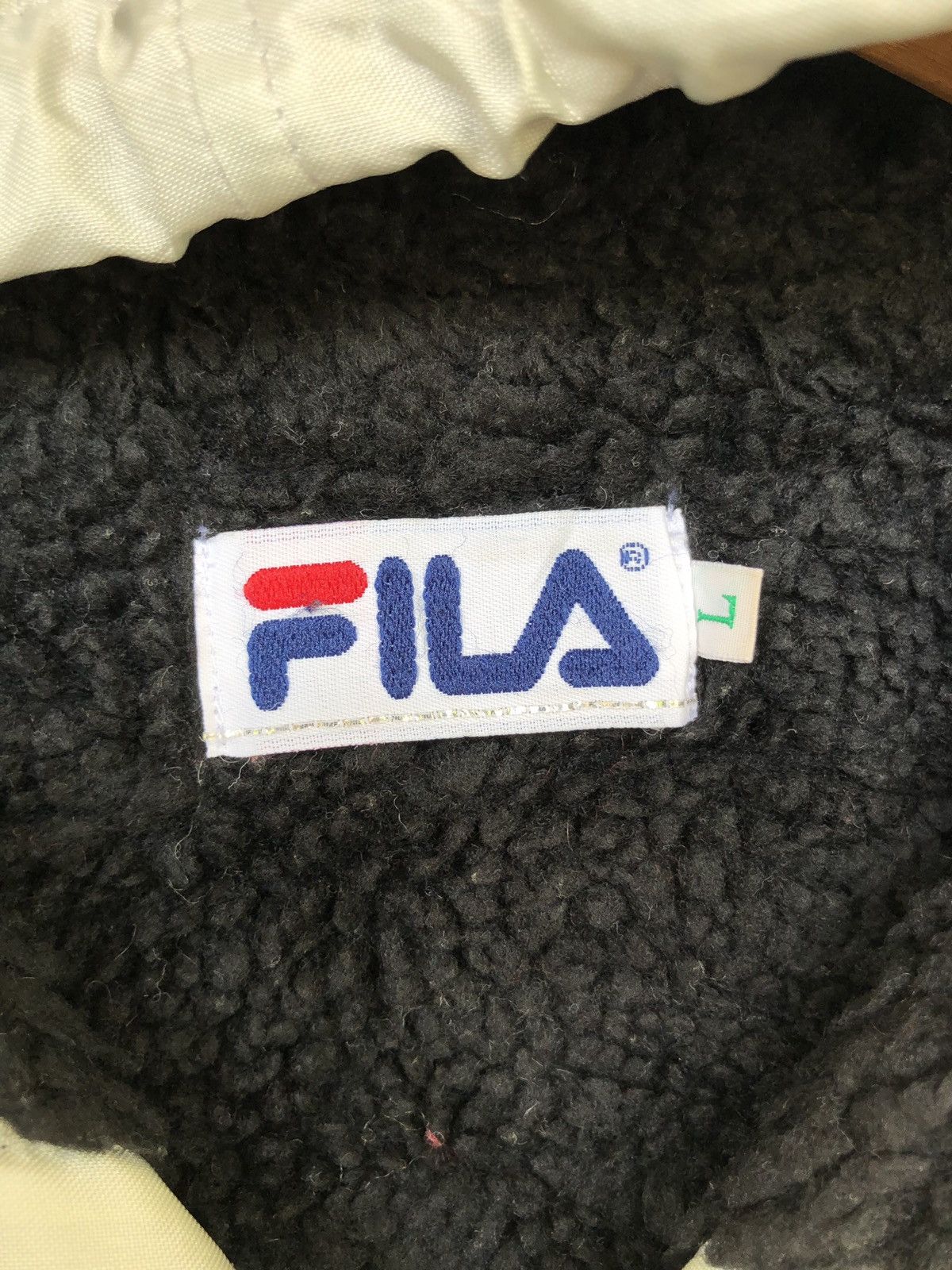 Fila 90s Fila 🇮🇹 Embroidered Logo Oversized Hoodie Coat Size US L / EU 52-54 / 3 - 9 Thumbnail