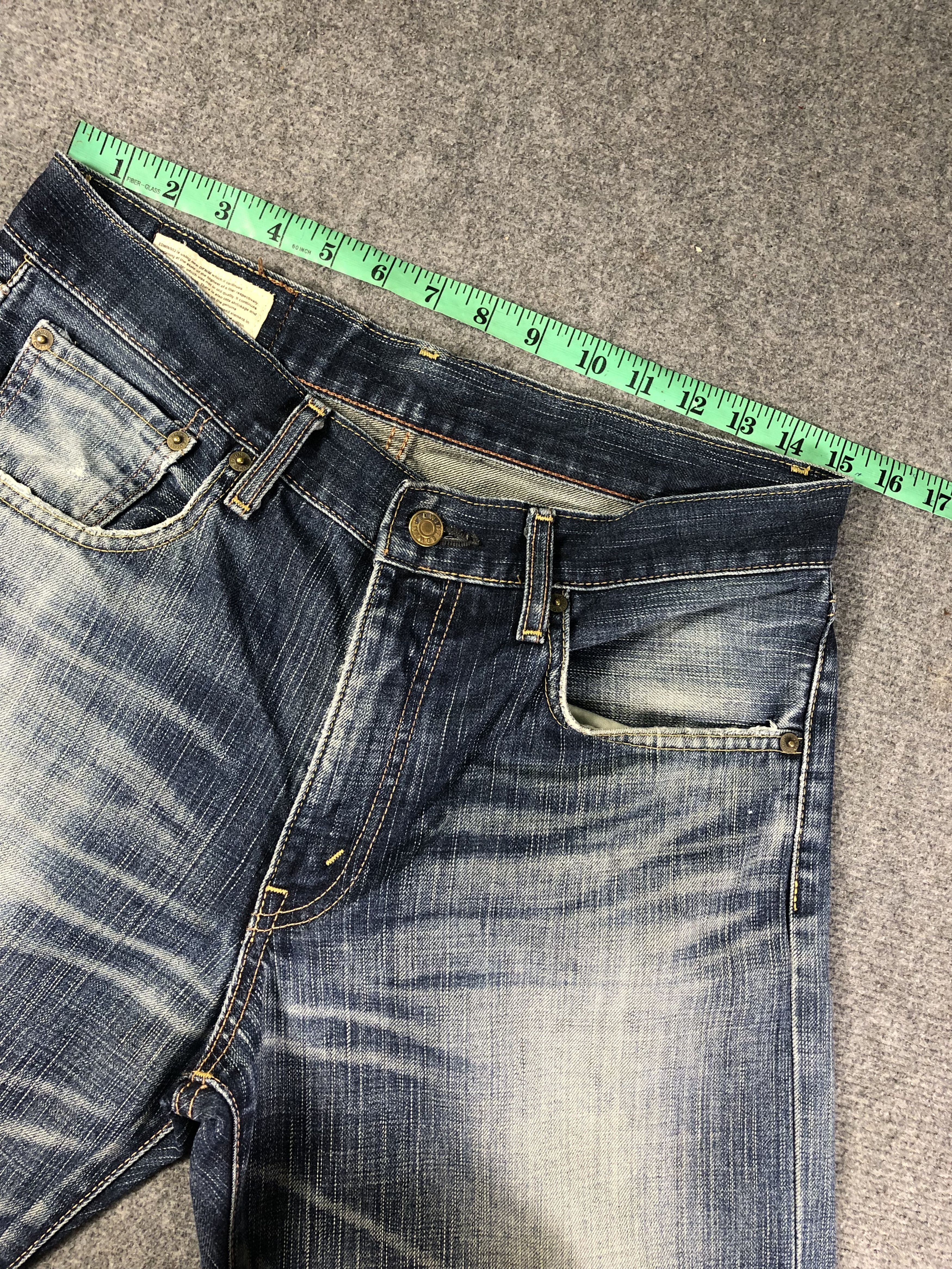 Edwin Wash Blue Edwin 503Z Denim Jeans 33x33.5 Size US 33 - 7 Thumbnail