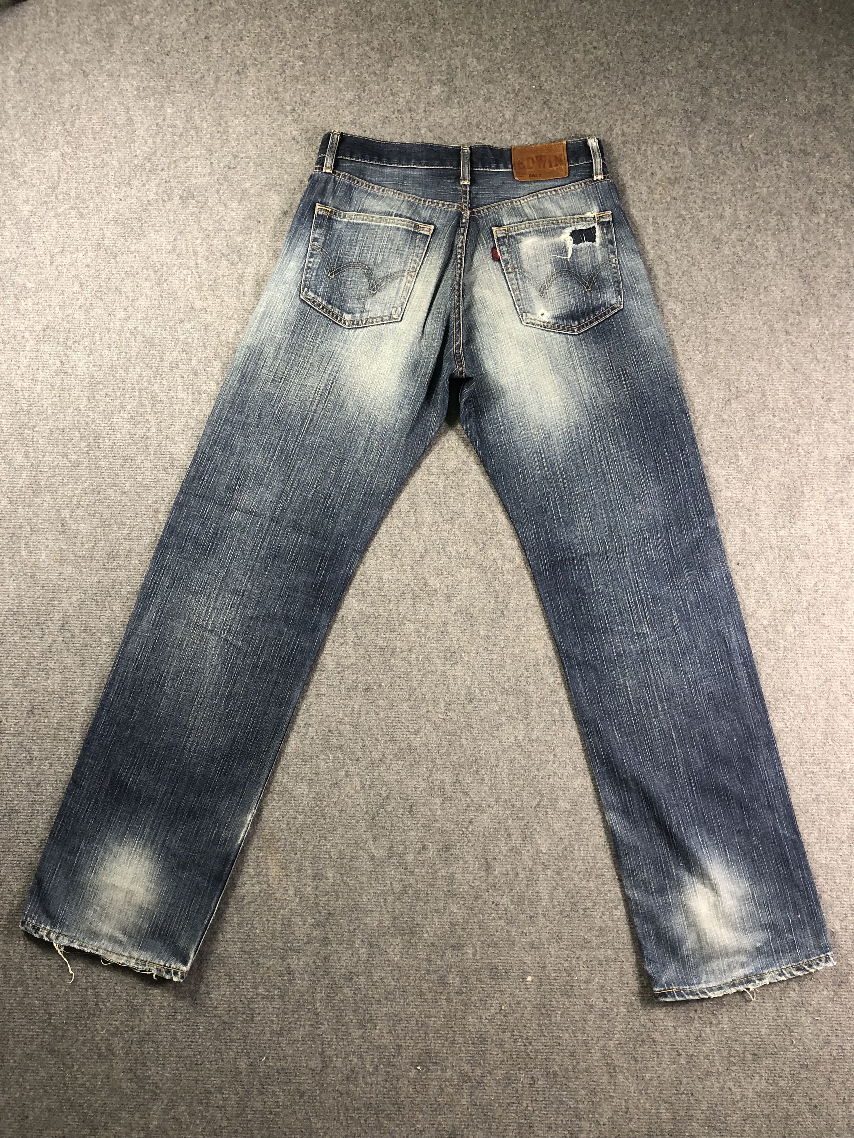 Edwin Wash Blue Edwin 503Z Denim Jeans 33x33.5 Size US 33 - 14 Thumbnail