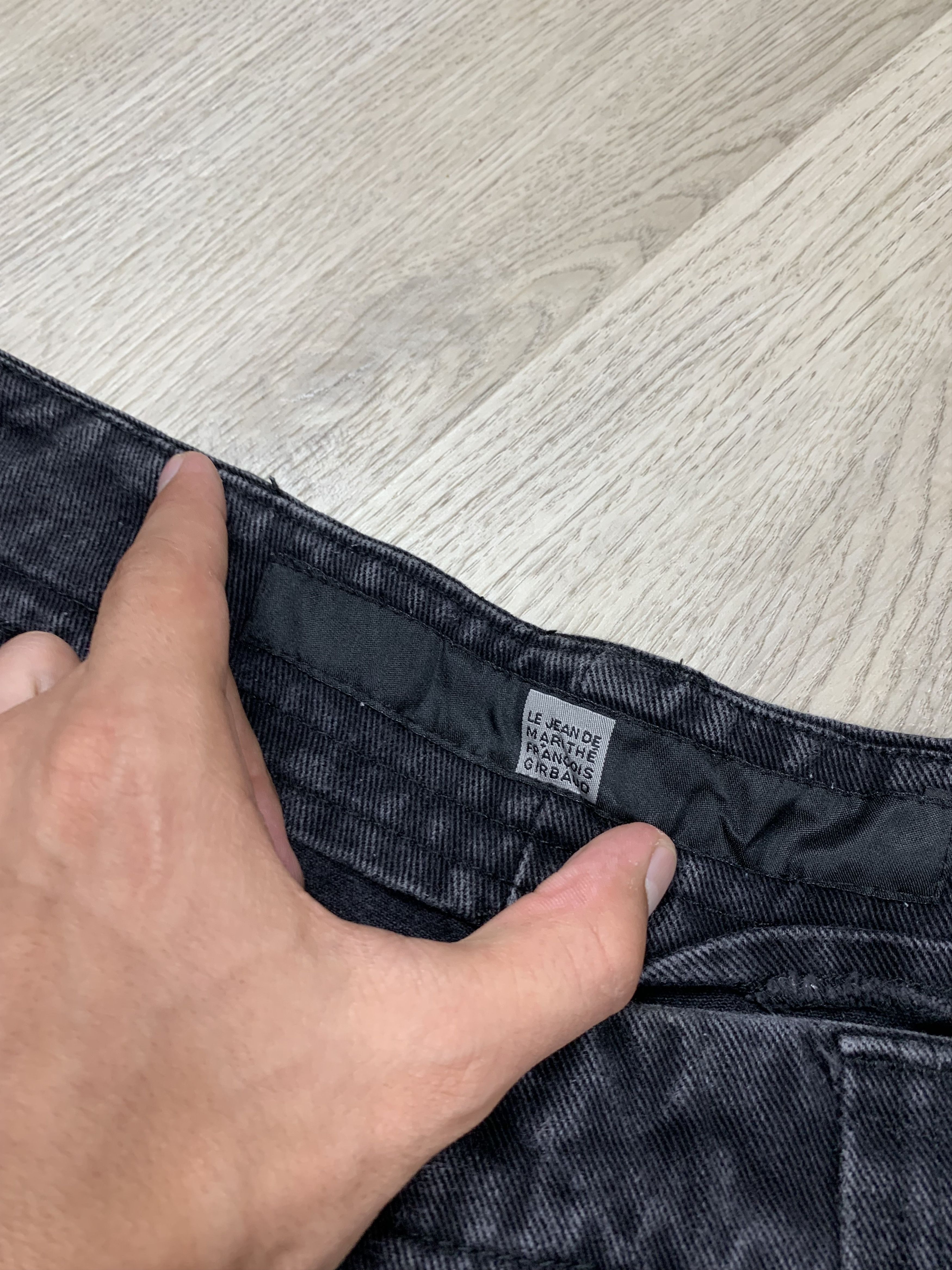 Marithe + Francois Girbaud Marithe Francois Girbaud 90s Vintage Denim Shorts Size US 42 / EU 58 - 4 Thumbnail