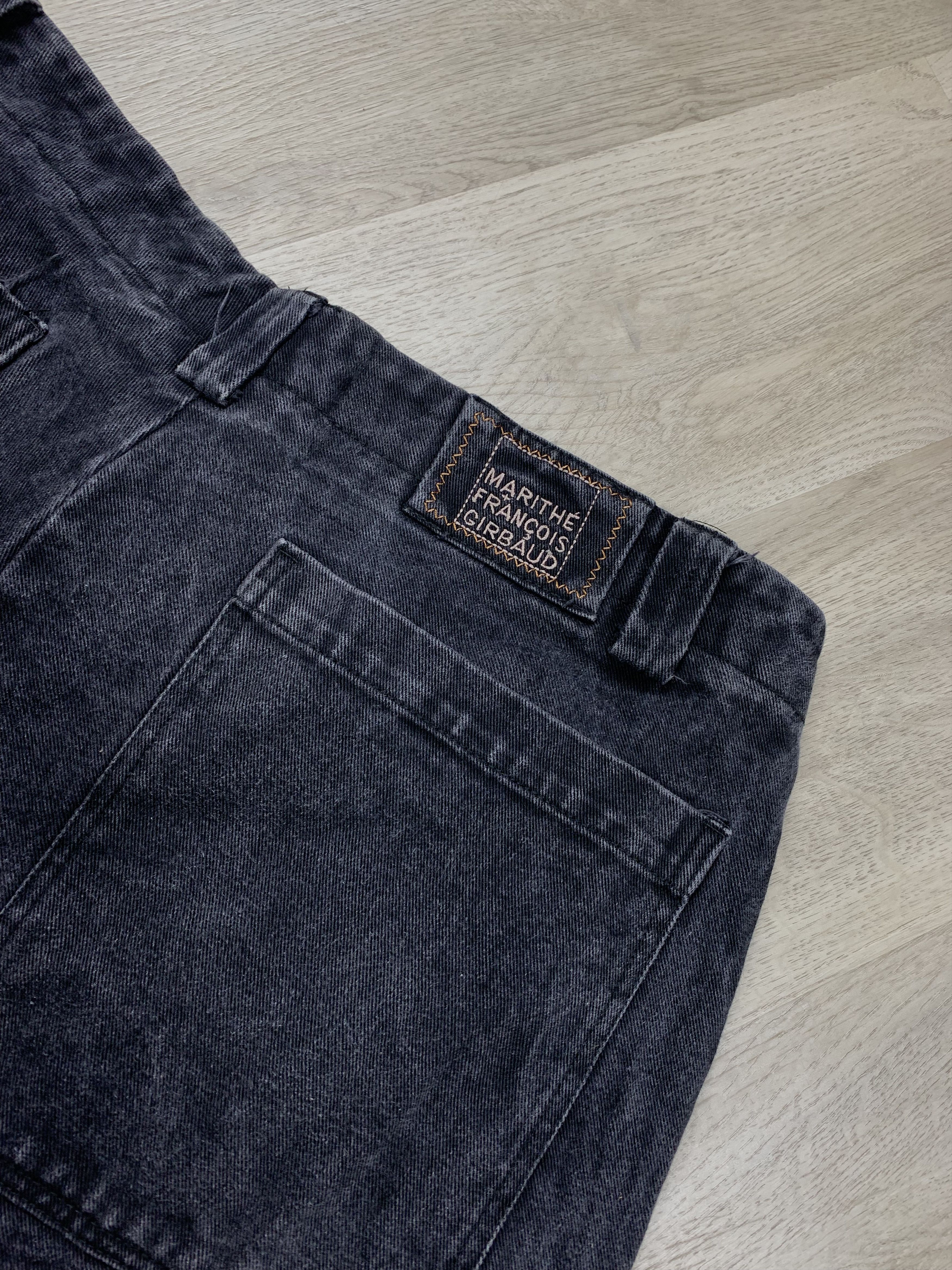 Marithe + Francois Girbaud Marithe Francois Girbaud 90s Vintage Denim Shorts Size US 42 / EU 58 - 7 Thumbnail