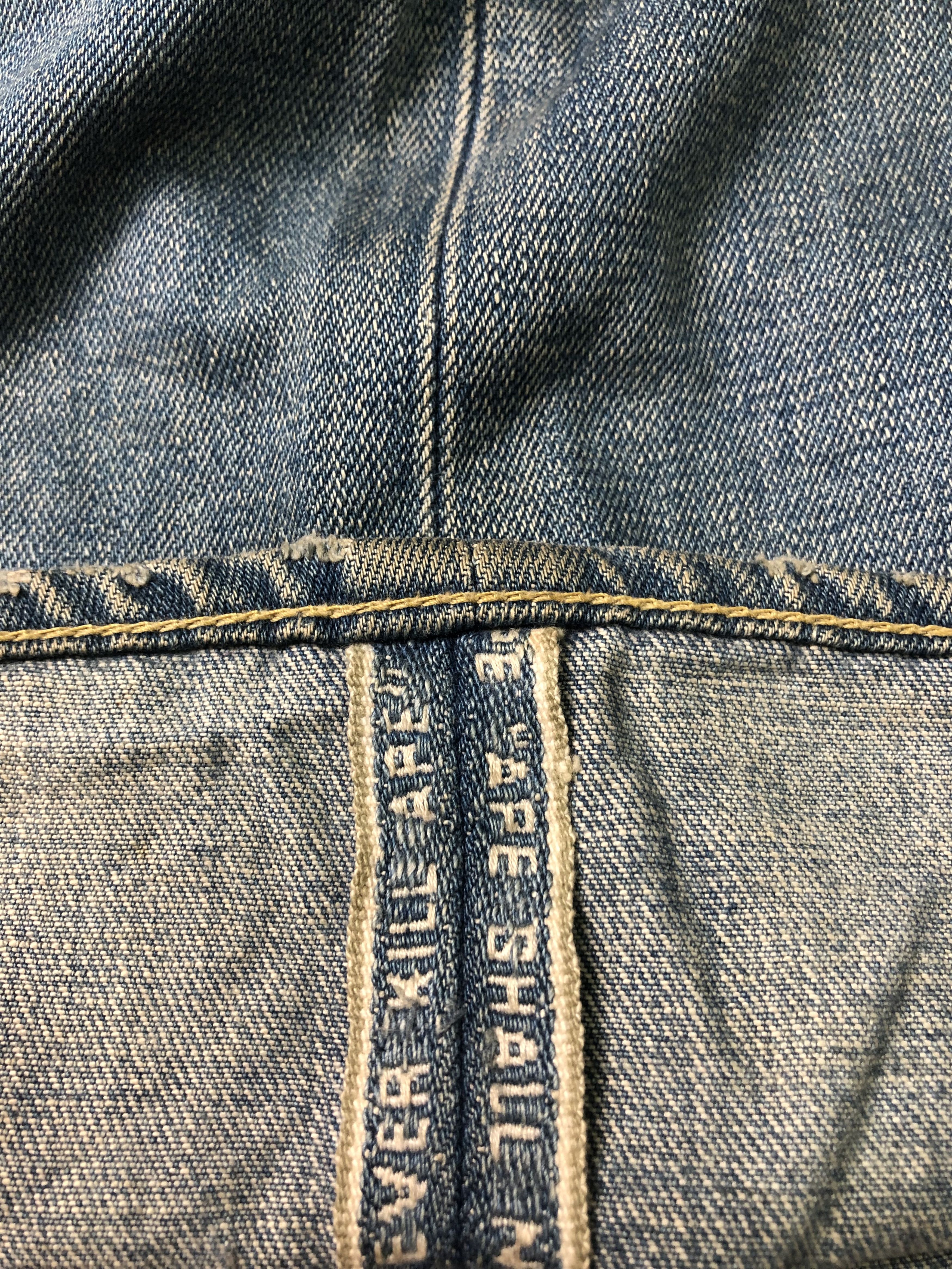 Bape Baby Milo Multi Face Denim Size US 37 - 9 Thumbnail