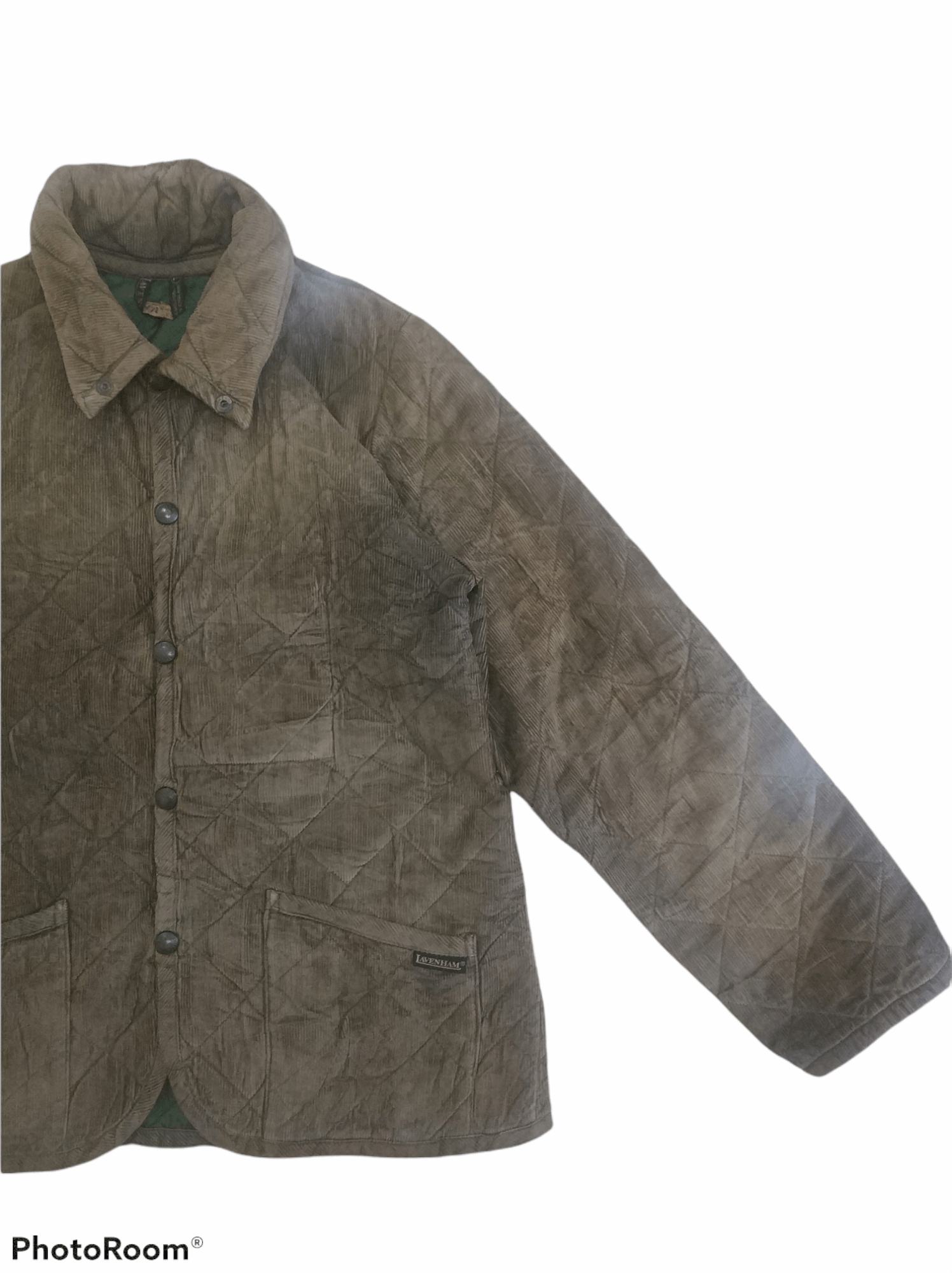 Lavenham 🔥Vintage Faded Lavenham Corduroy Quilted Jacket Size US S / EU 44-46 / 1 - 3 Thumbnail