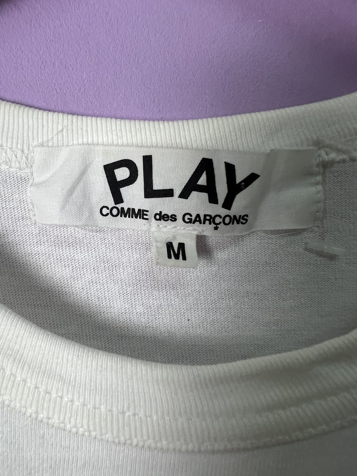 Comme des Garcons 🔥CDG Play Front&Back Logo Tees Size S / US 4 / IT 40 - 10 Thumbnail