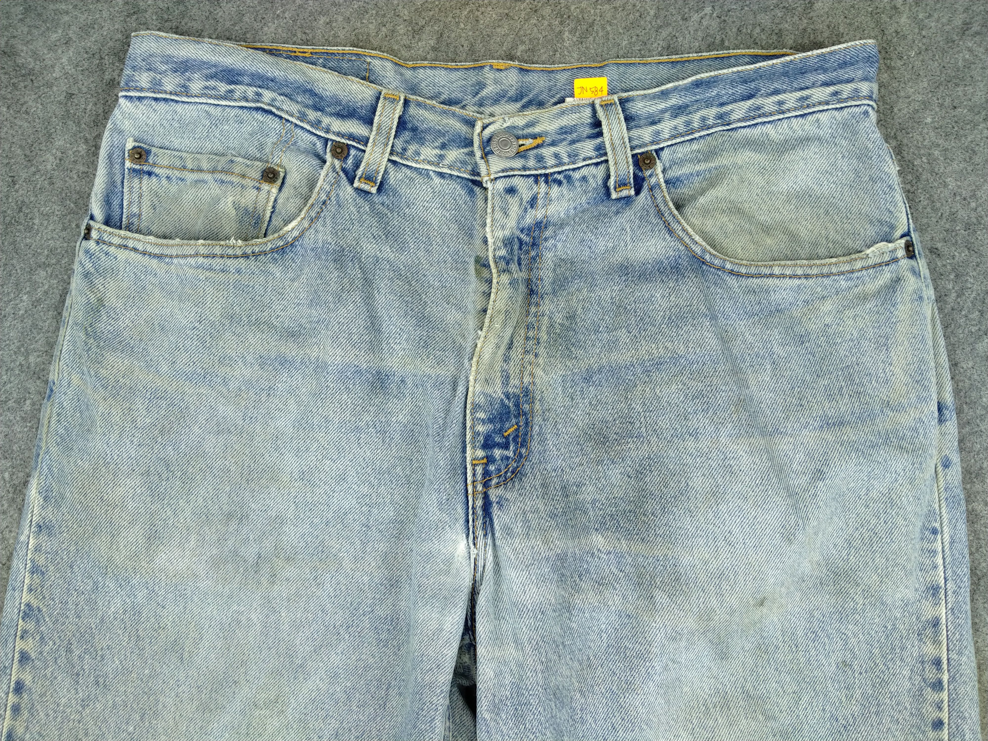 Levi's Vintage Levi's Relax Straight Denim 35 x 30.5 -JN584 Size US 35 - 3 Thumbnail