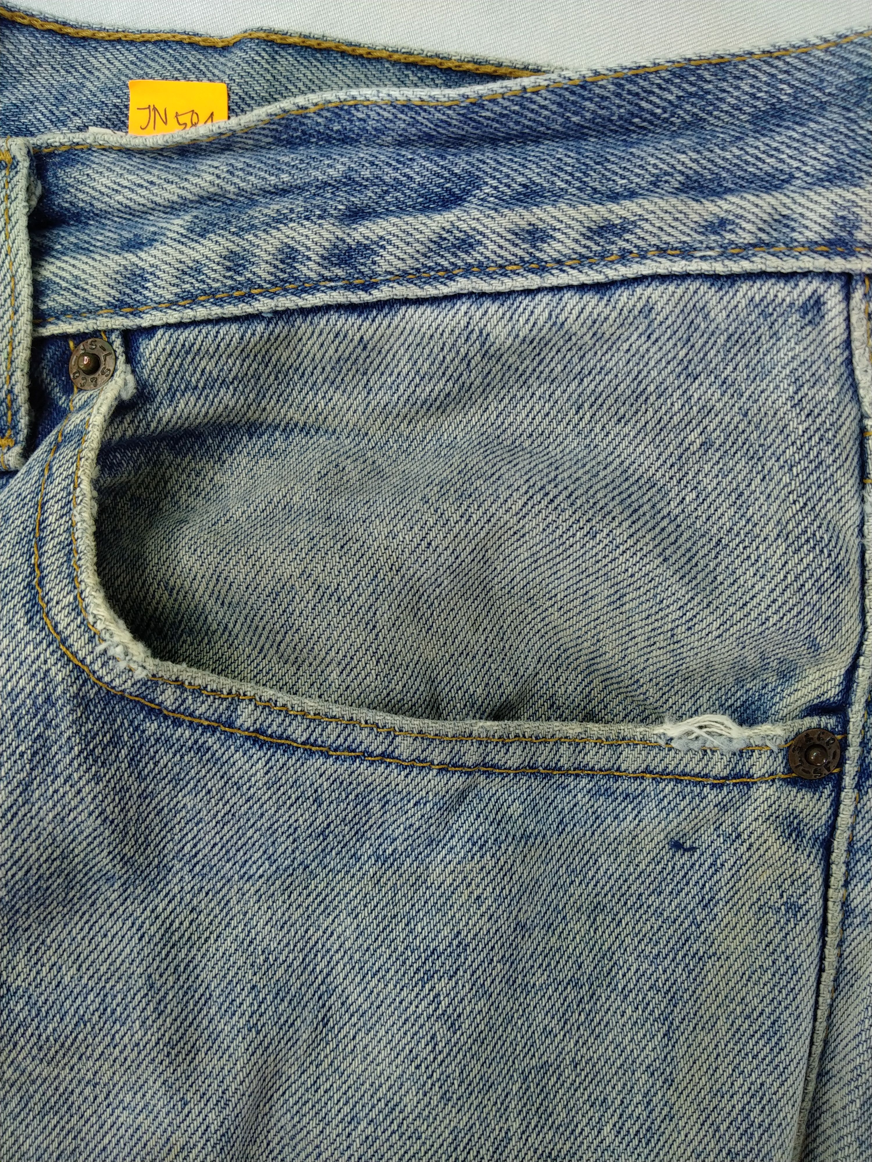 Levi's Vintage Levi's Relax Straight Denim 35 x 30.5 -JN584 Size US 35 - 8 Thumbnail