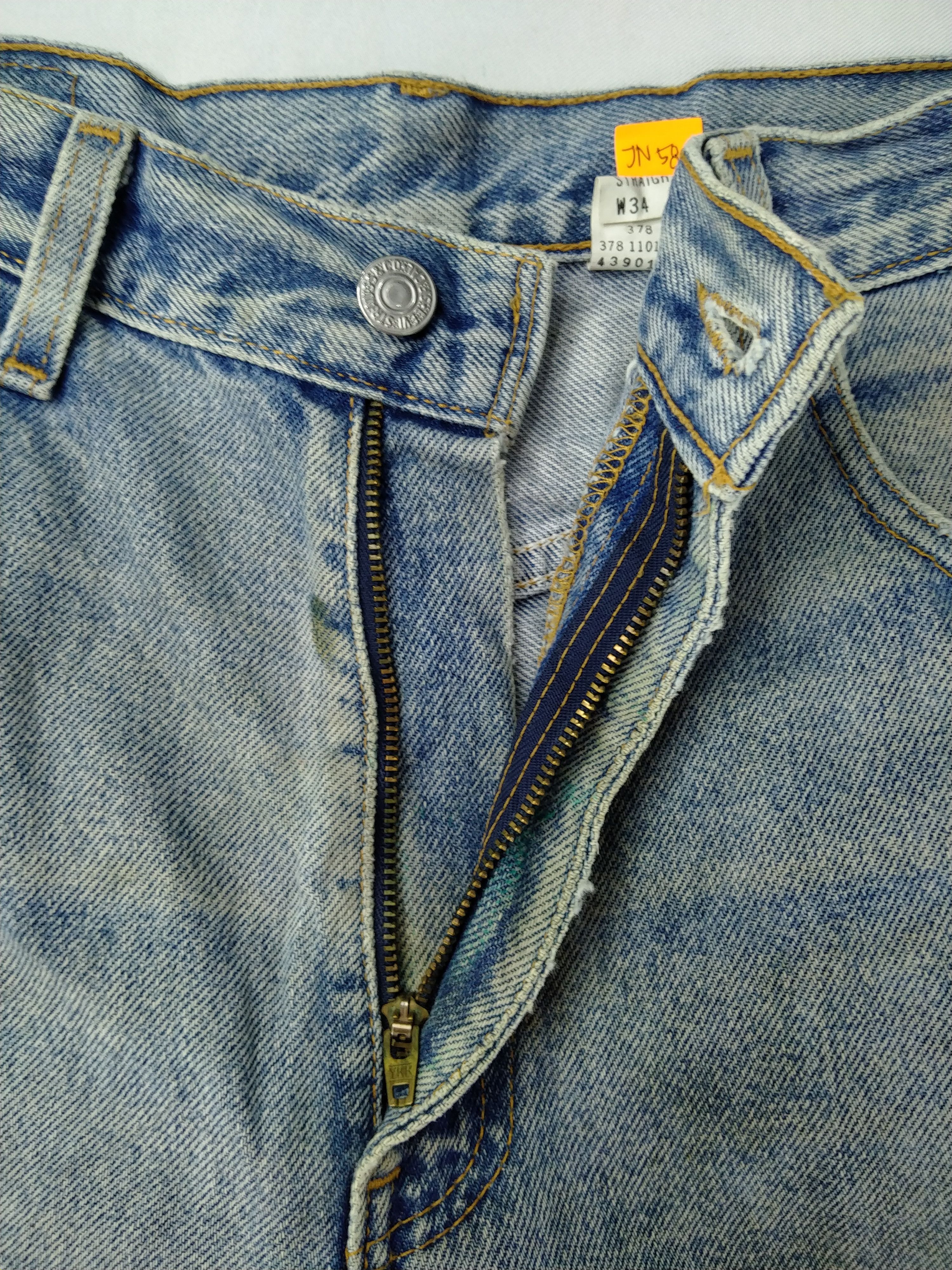 Levi's Vintage Levi's Relax Straight Denim 35 x 30.5 -JN584 Size US 35 - 6 Thumbnail