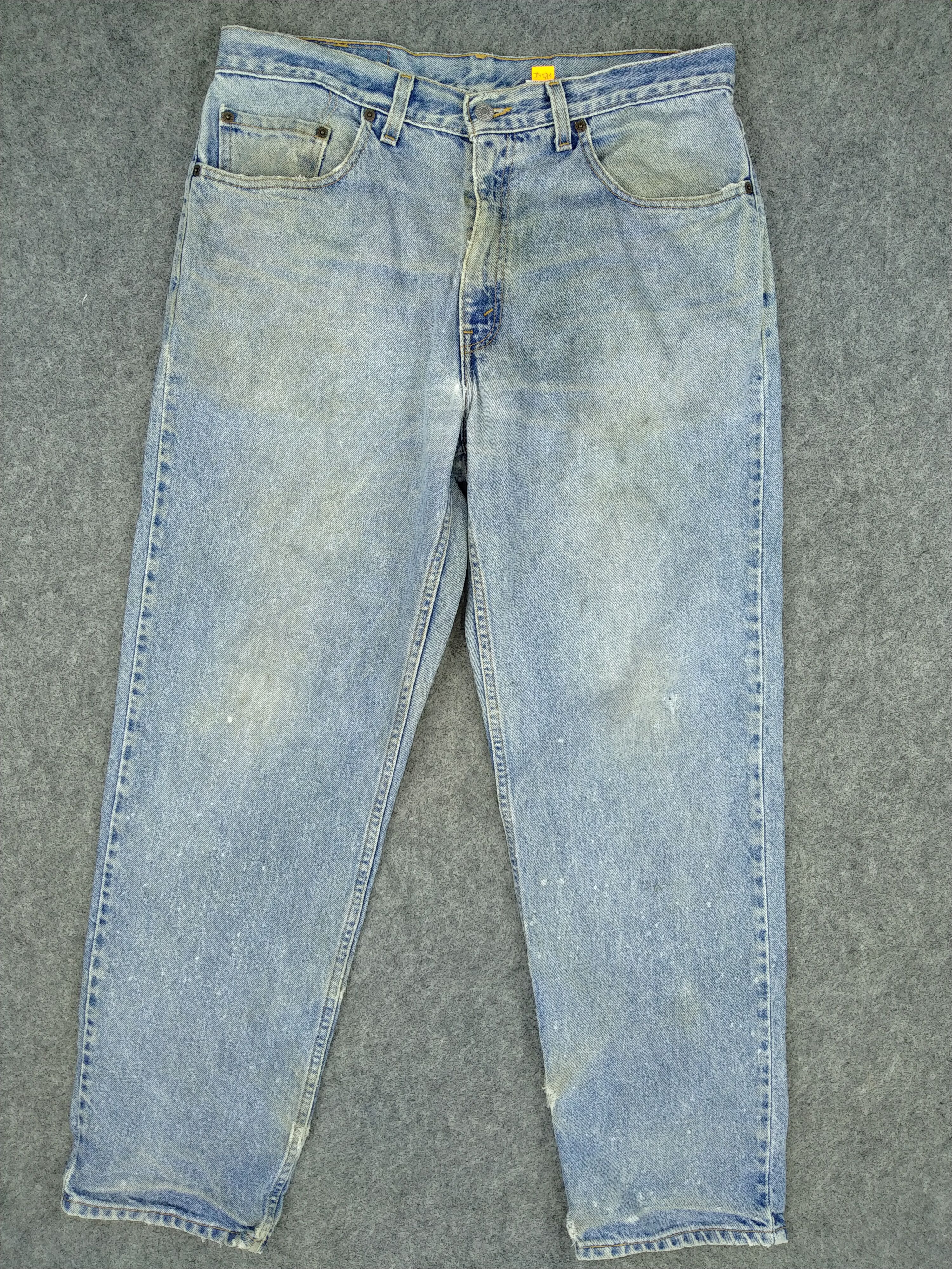 Levi's Vintage Levi's Relax Straight Denim 35 x 30.5 -JN584 Size US 35 - 1 Thumbnail