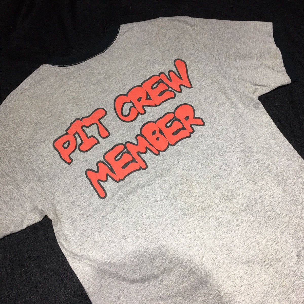 Anvil Vintage 2000s Tundra Pit Crew Member Ringer Tee Size US L / EU 52-54 / 3 - 4 Thumbnail