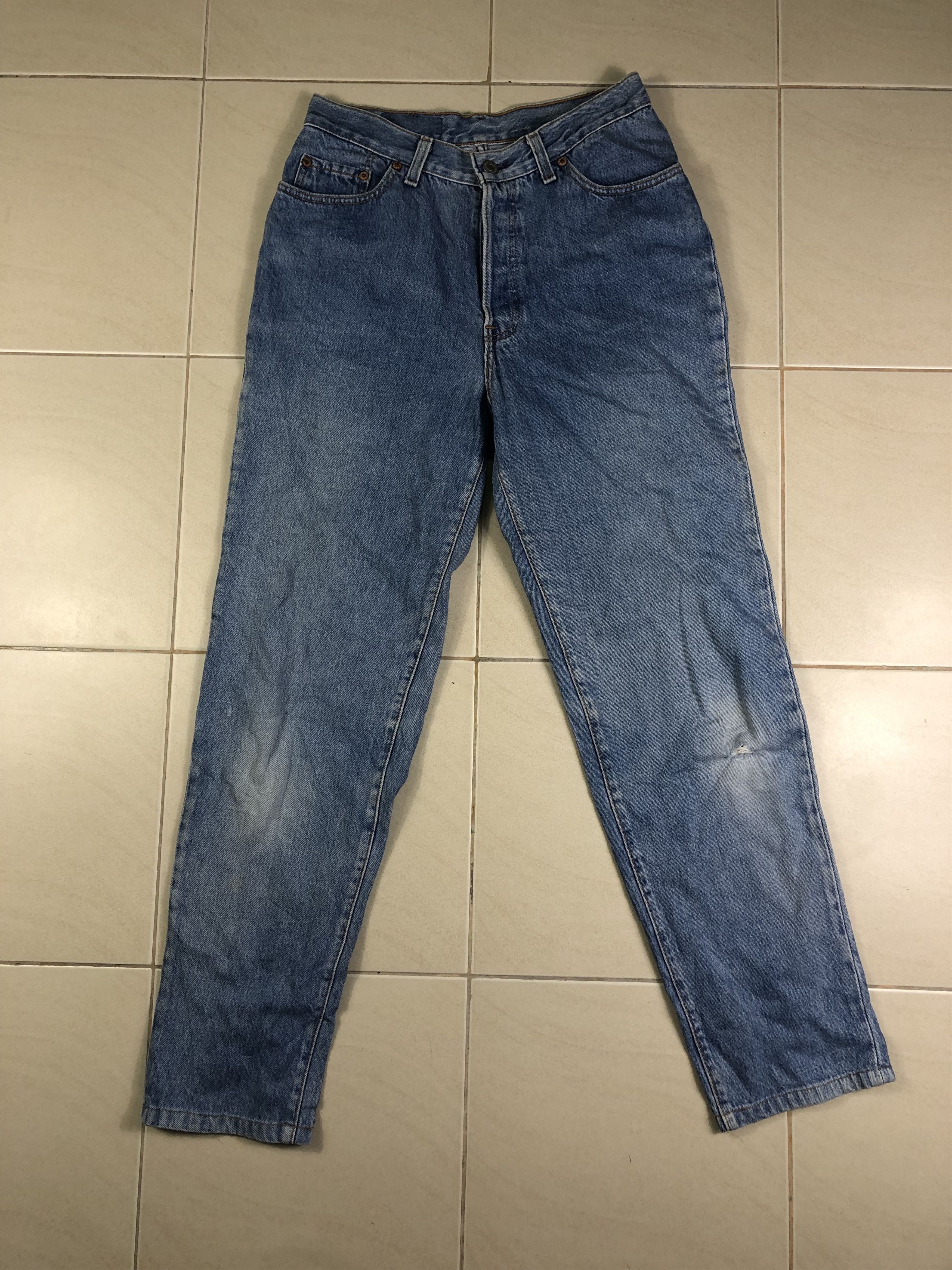 Levi's Wash Blue Levis 17501 Denim Jeans 28x29 Size US 28 / EU 44 - 1 Thumbnail