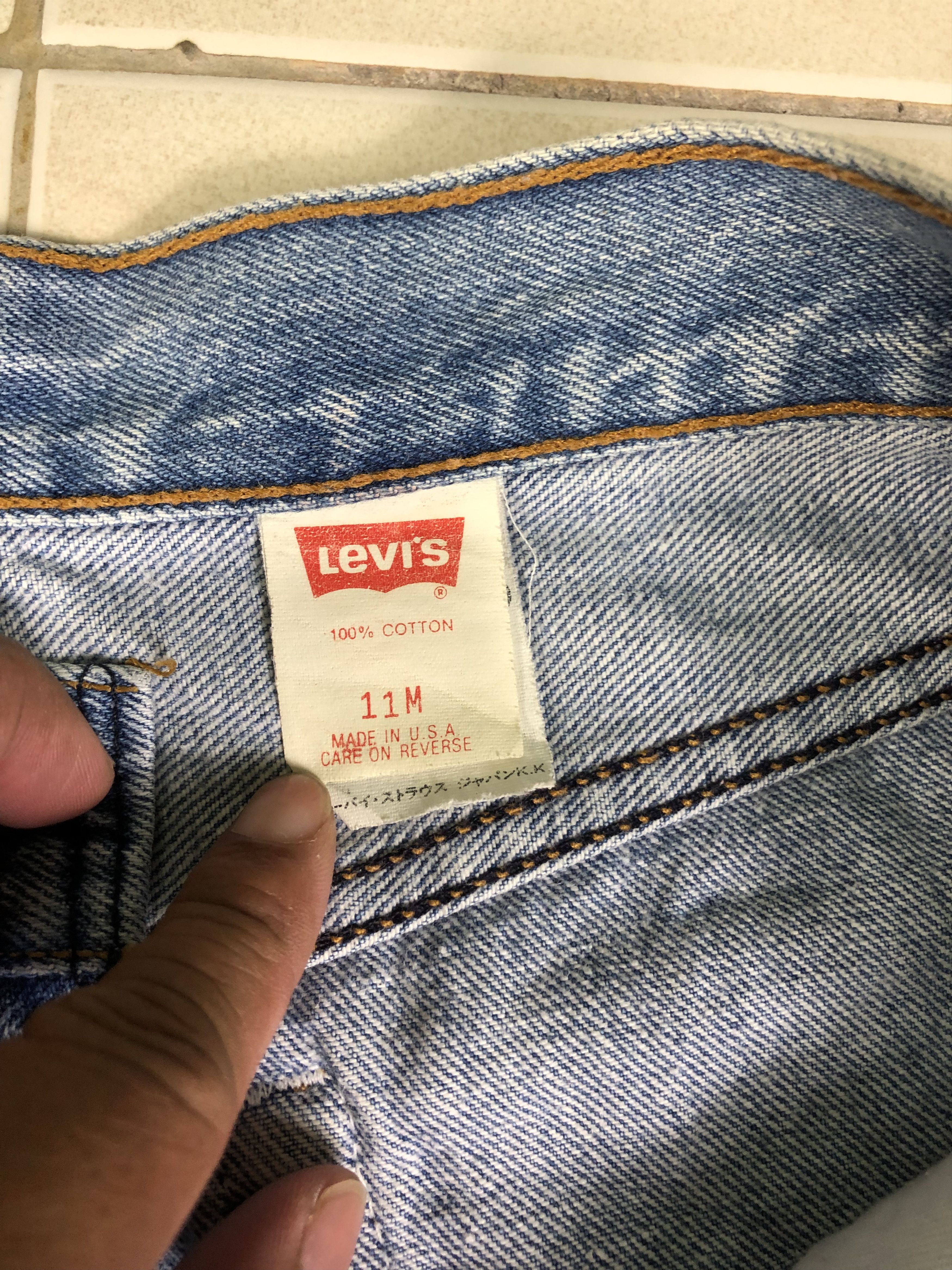 Levi's Wash Blue Levis 17501 Denim Jeans 28x29 Size US 28 / EU 44 - 4 Thumbnail