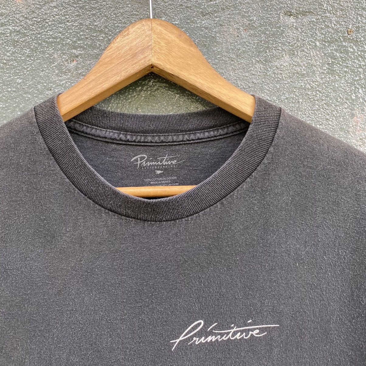 Primitive Thrashed Faded Primitive Skateboard ERD GRUNGE TEE Size US L / EU 52-54 / 3 - 3 Thumbnail