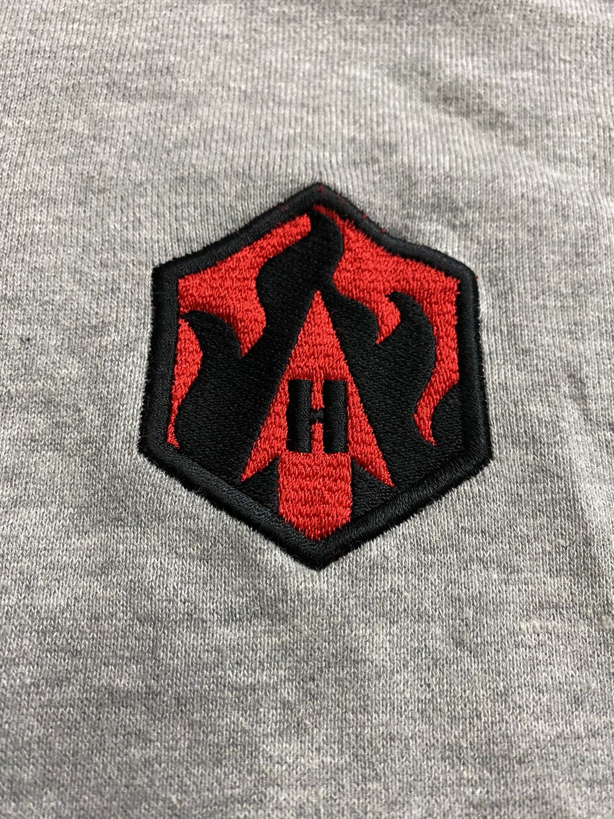 Haze × Recon × Subware SS2006 Eric HAZE embroidered fire flames Gimp full zip Size US M / EU 48-50 / 2 - 7 Thumbnail