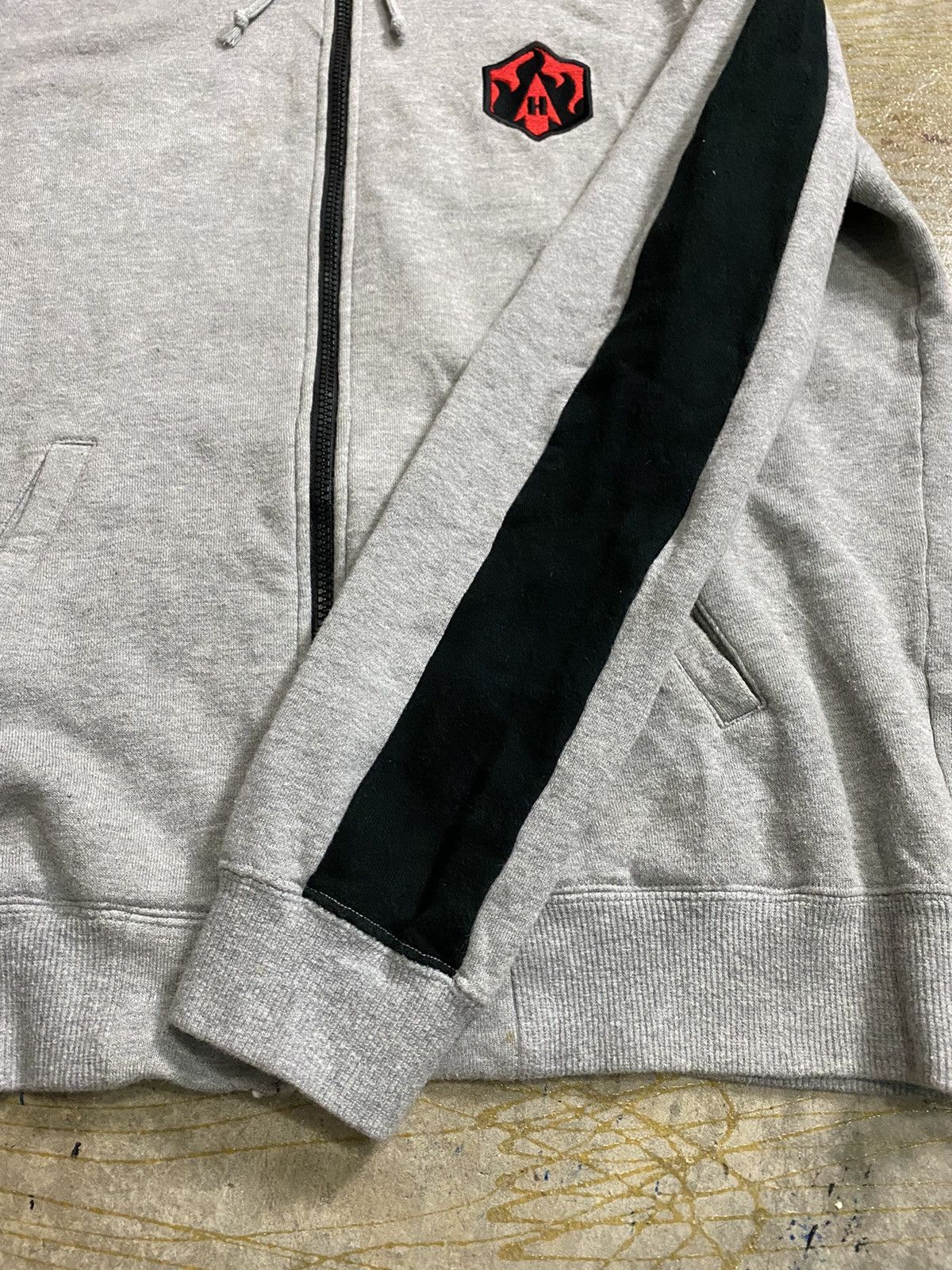 Haze × Recon × Subware SS2006 Eric HAZE embroidered fire flames Gimp full zip Size US M / EU 48-50 / 2 - 9 Thumbnail