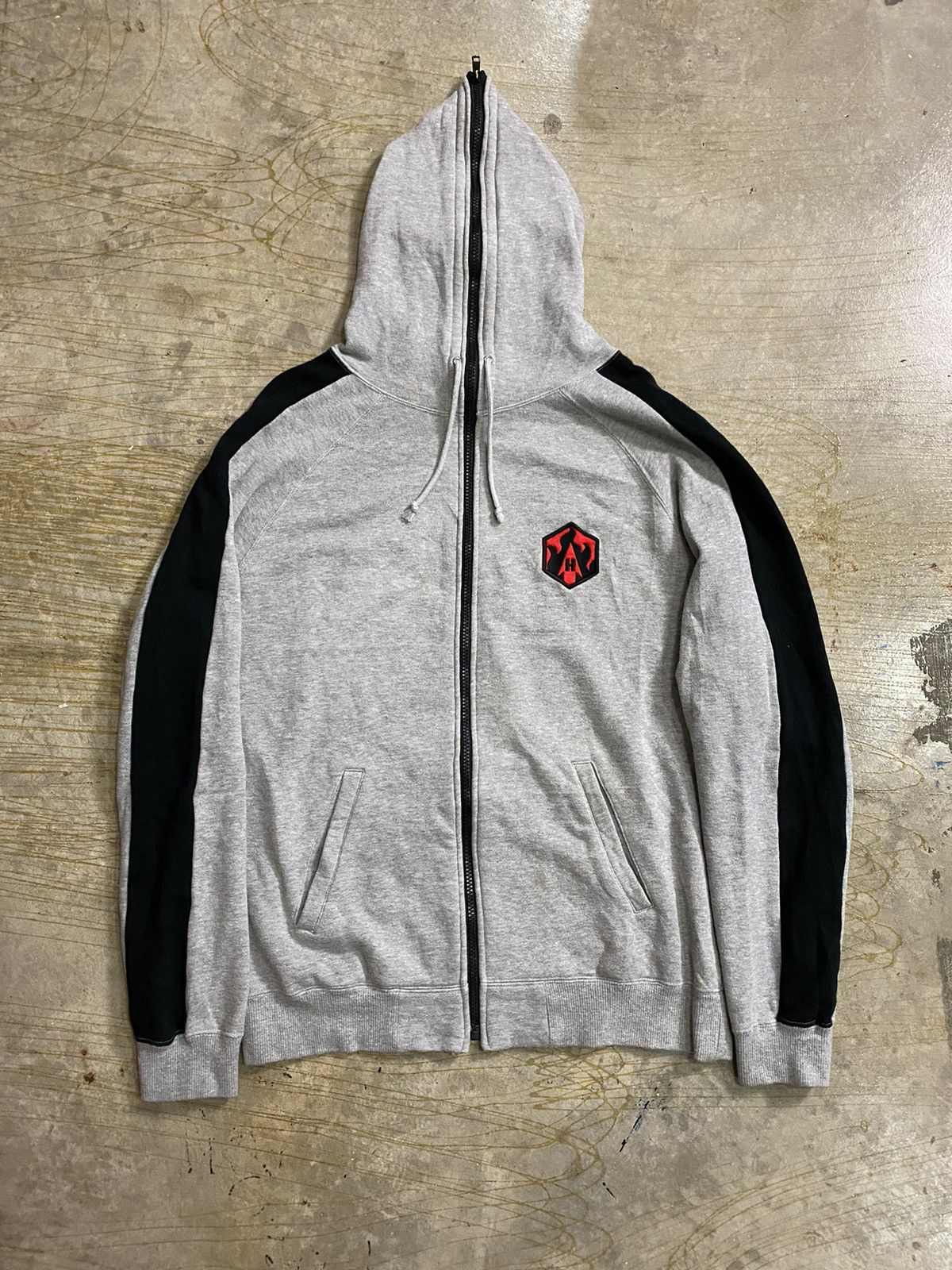 Haze × Recon × Subware SS2006 Eric HAZE embroidered fire flames Gimp full zip Size US M / EU 48-50 / 2 - 4 Thumbnail