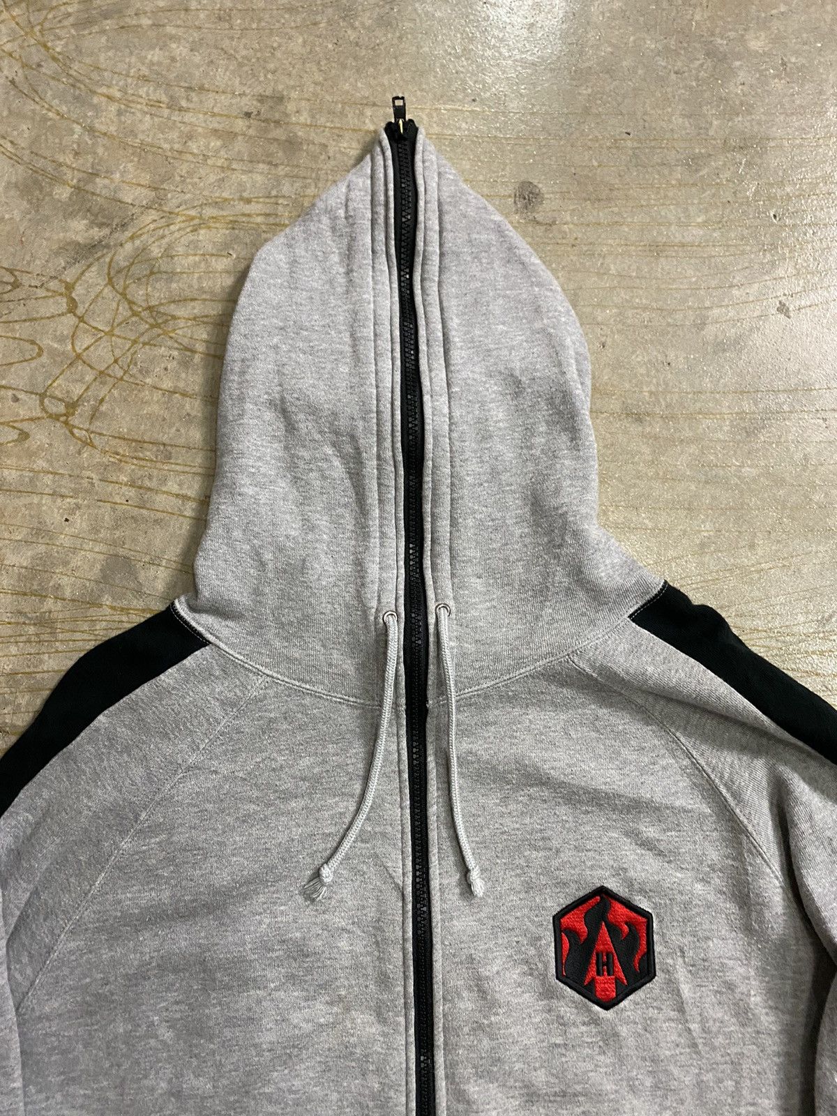 Haze × Recon × Subware SS2006 Eric HAZE embroidered fire flames Gimp full zip Size US M / EU 48-50 / 2 - 5 Thumbnail