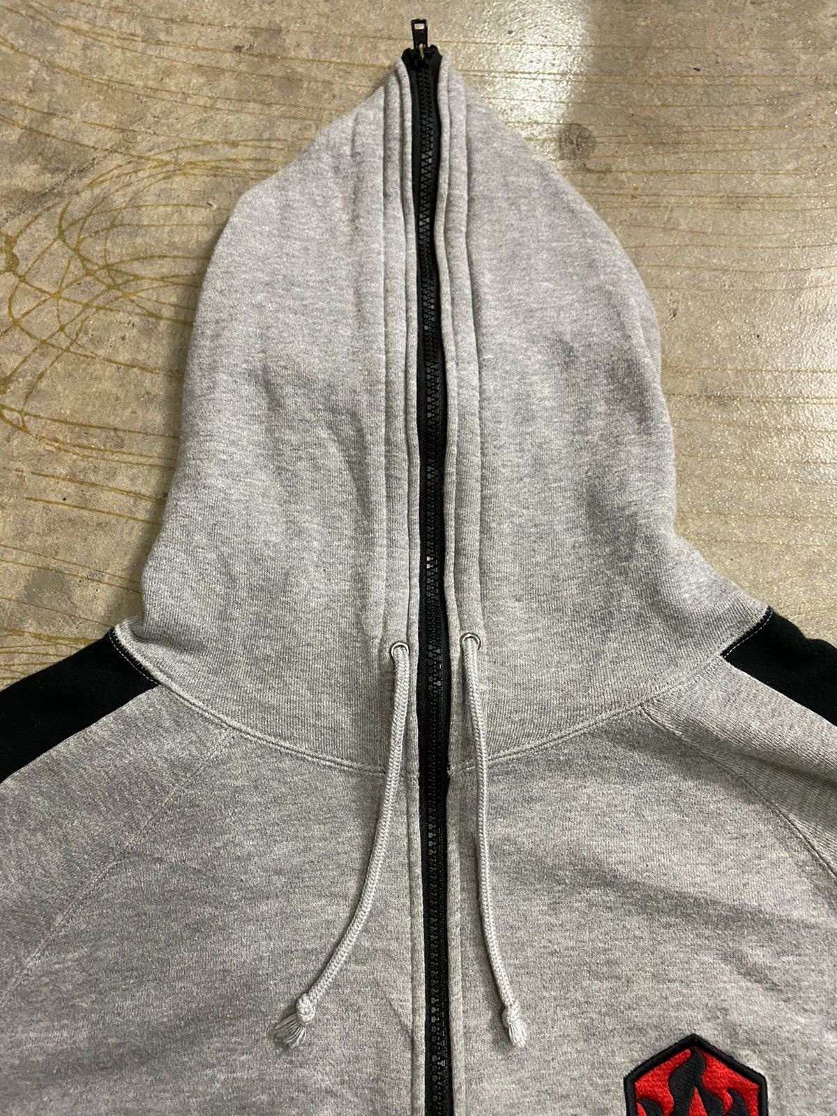 Haze × Recon × Subware SS2006 Eric HAZE embroidered fire flames Gimp full zip Size US M / EU 48-50 / 2 - 8 Thumbnail