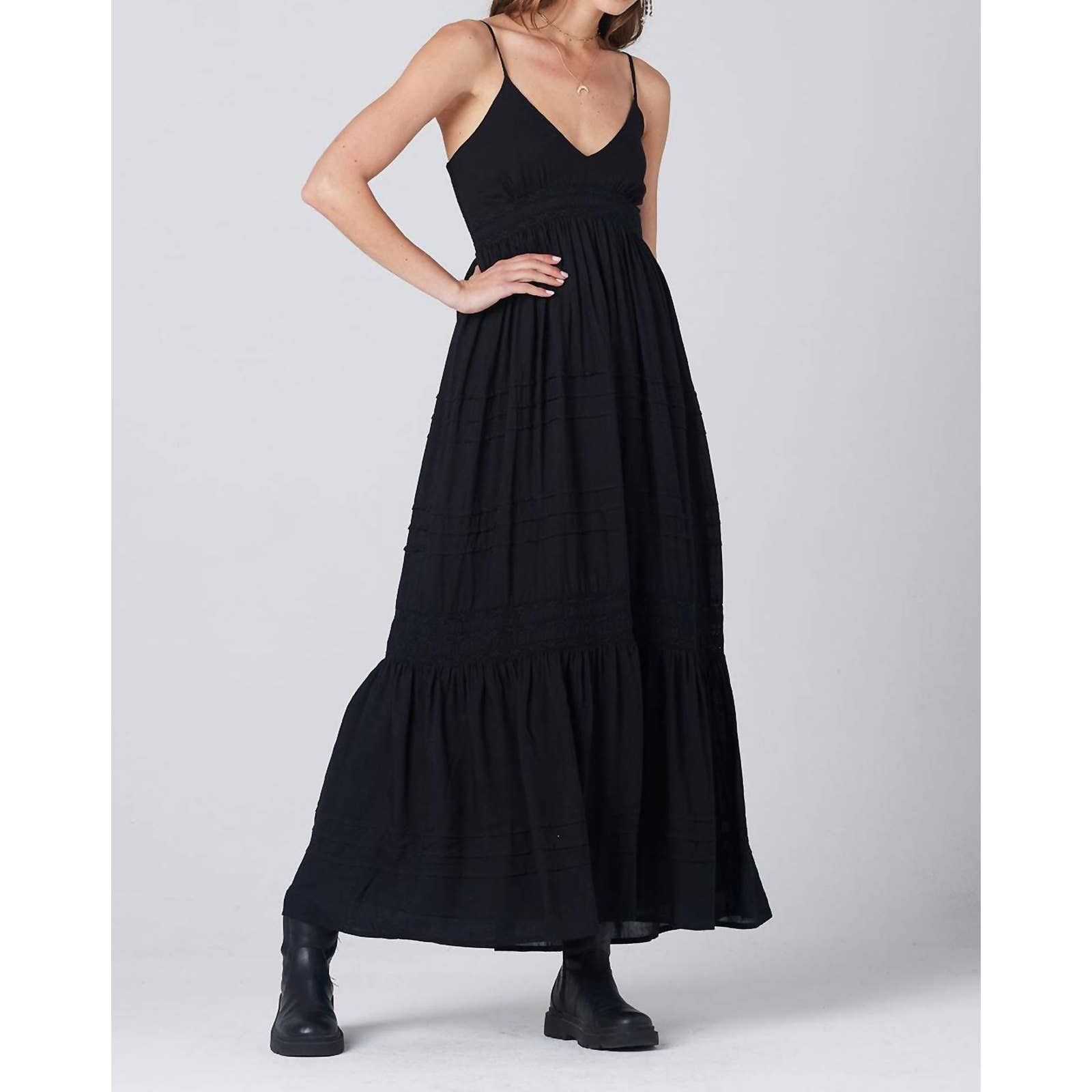 Saltwater Luxe Pheonix Maxi Dress In Black | Grailed