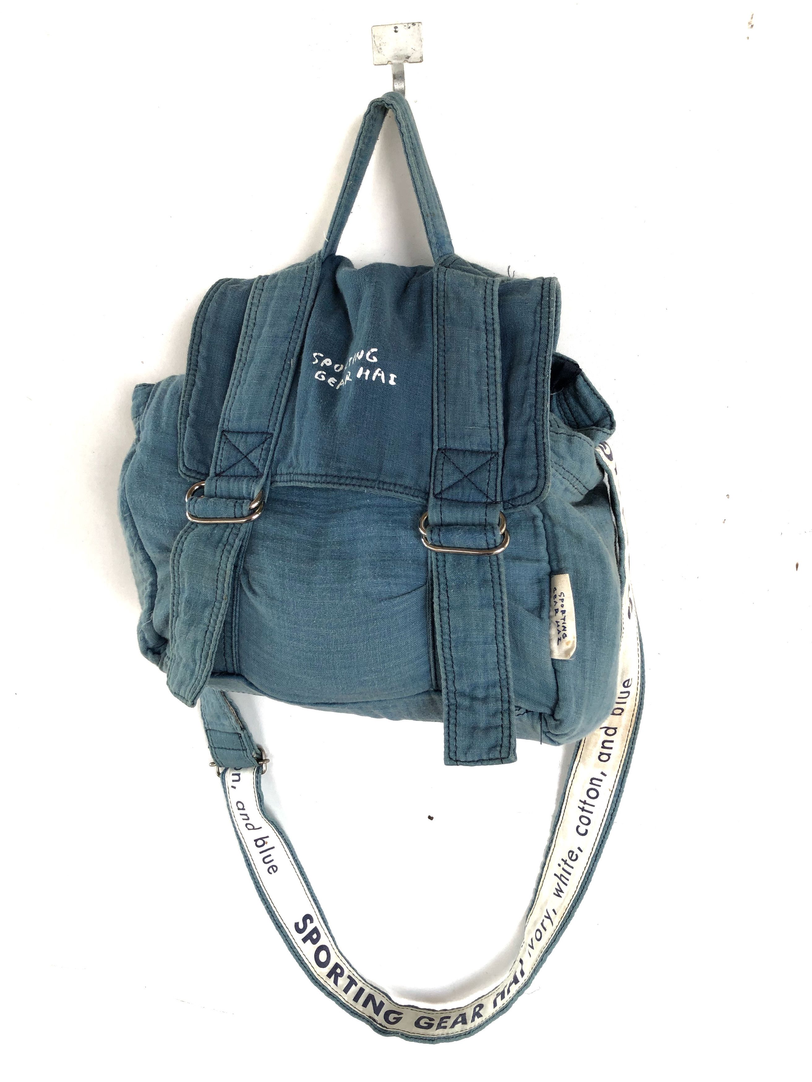 Hai Sporting Gear RARE🔥VINTAGE HAI SPORTING GEAR JAPAN 2-WAYS SLING BAG Size ONE SIZE - 3 Thumbnail