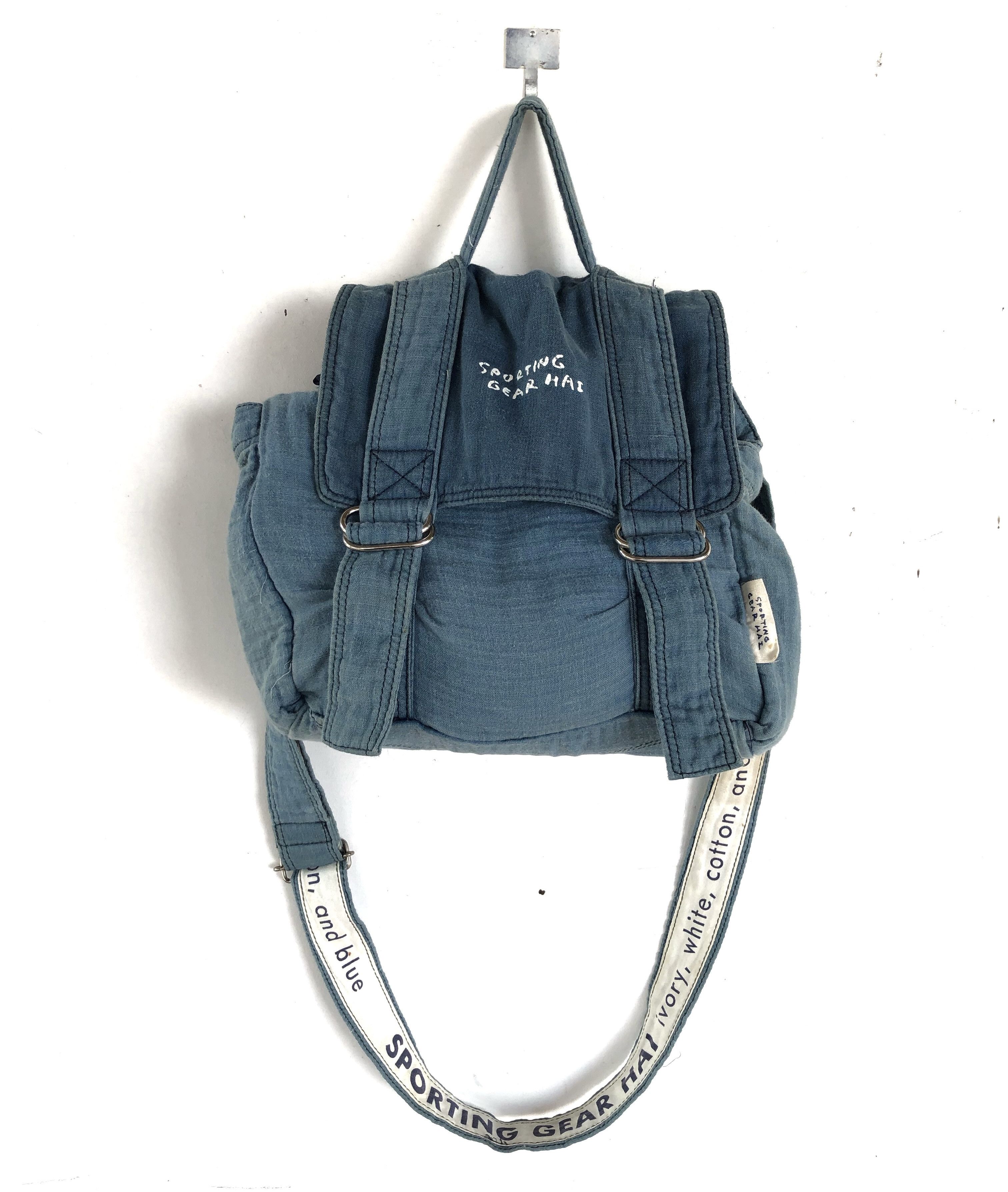 Hai Sporting Gear RARE🔥VINTAGE HAI SPORTING GEAR JAPAN 2-WAYS SLING BAG Size ONE SIZE - 2 Thumbnail