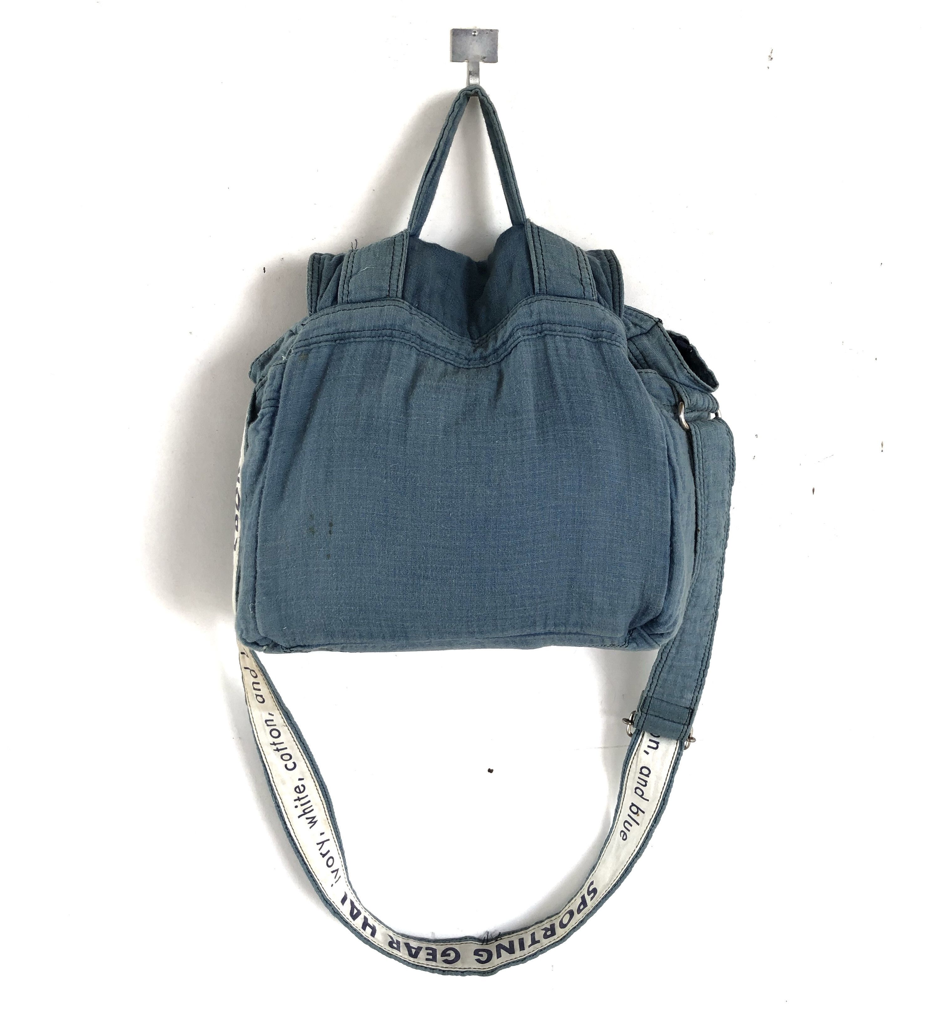 Hai Sporting Gear RARE🔥VINTAGE HAI SPORTING GEAR JAPAN 2-WAYS SLING BAG Size ONE SIZE - 5 Thumbnail
