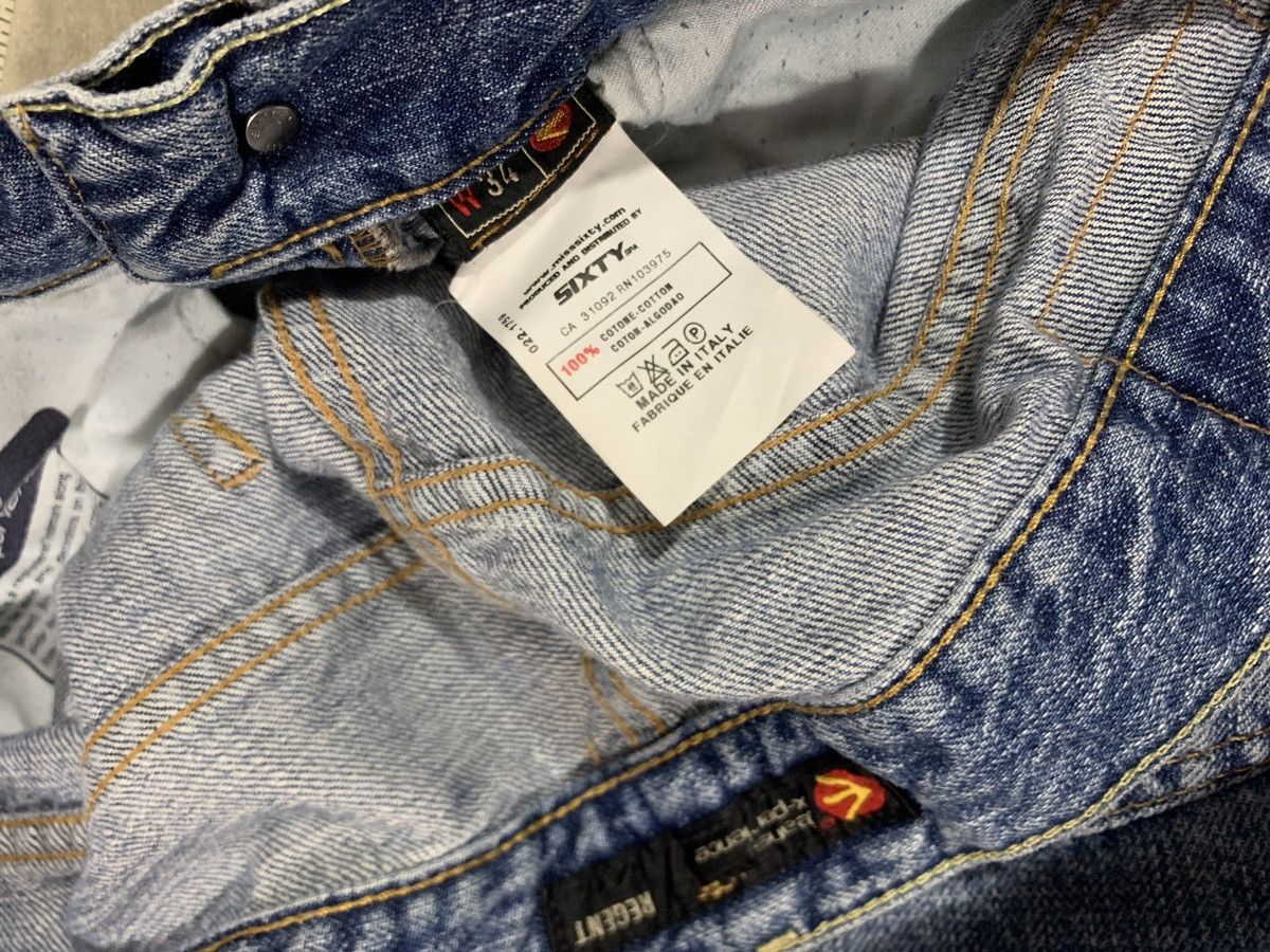 Miss Sixty Miss Sixty Baggy Faded Blue Jeans Size 34" / US 12 / IT 48 - 8 Thumbnail