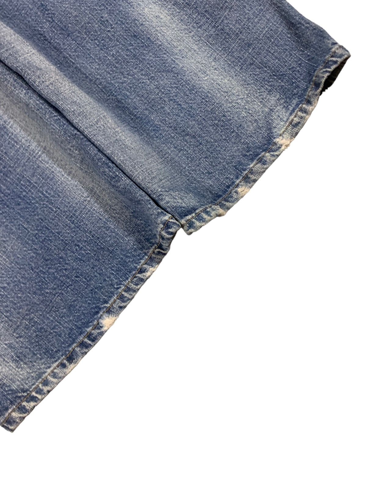 Miss Sixty Miss Sixty Baggy Faded Blue Jeans Size 34" / US 12 / IT 48 - 7 Thumbnail