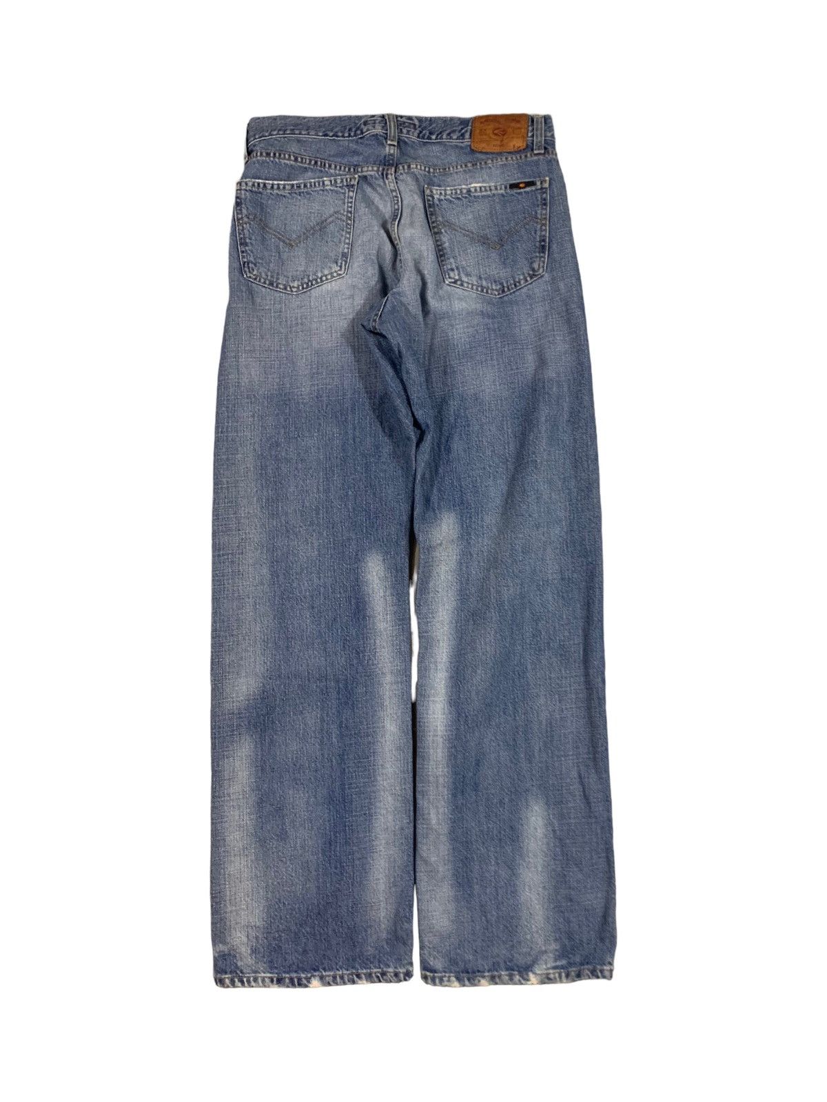 Miss Sixty Miss Sixty Baggy Faded Blue Jeans Size 34" / US 12 / IT 48 - 2 Thumbnail