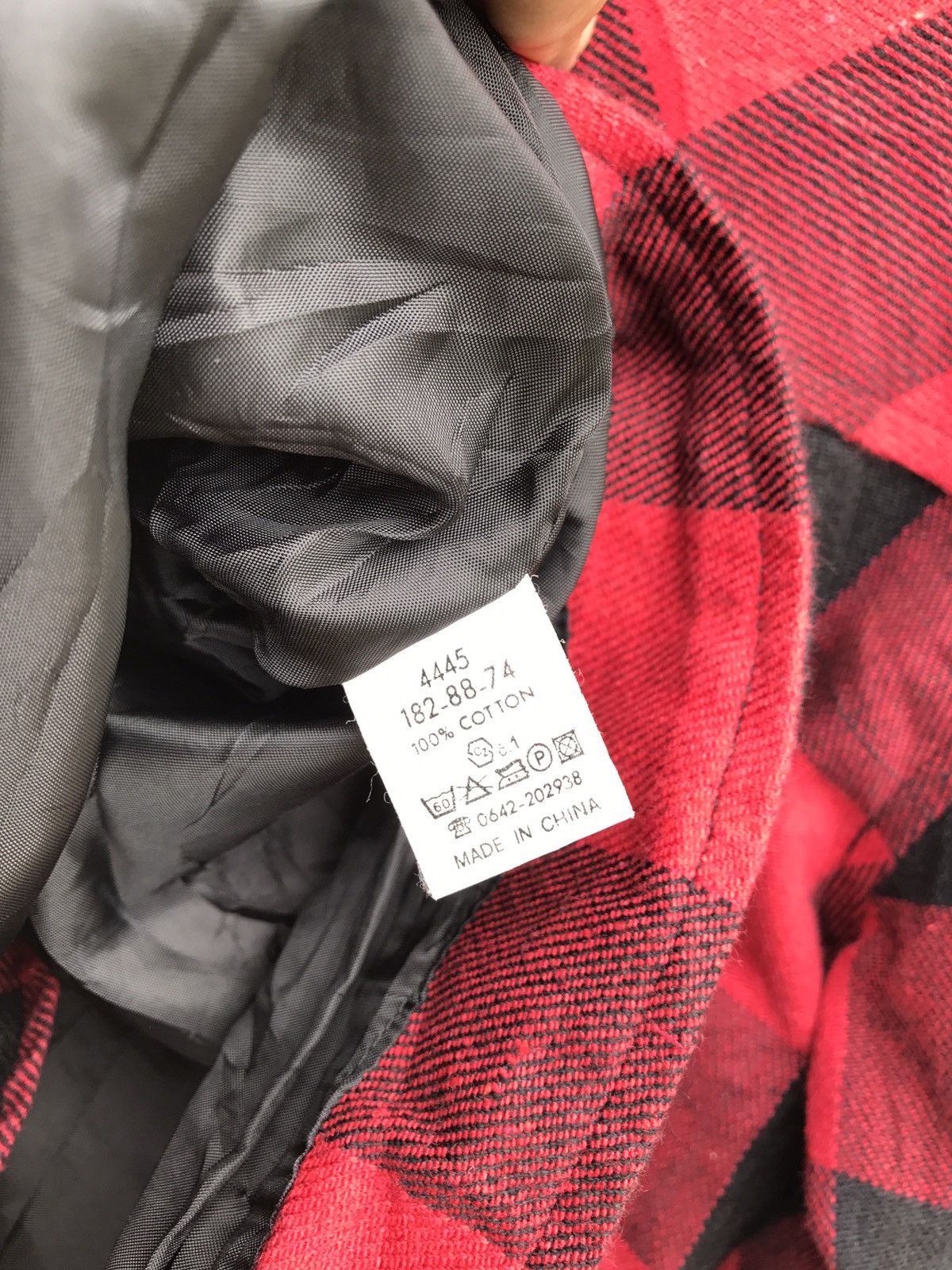 Japanese Brand Plaid Tartan Bondage Punk Zipper Jacket Size US S / EU 44-46 / 1 - 7 Thumbnail