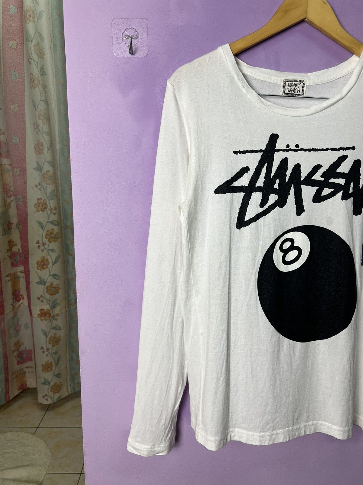 Stussy 🔥Rare Stussy Women 8 Ball Long Sleeves Tee Size S / US 4 / IT 40 - 3 Thumbnail