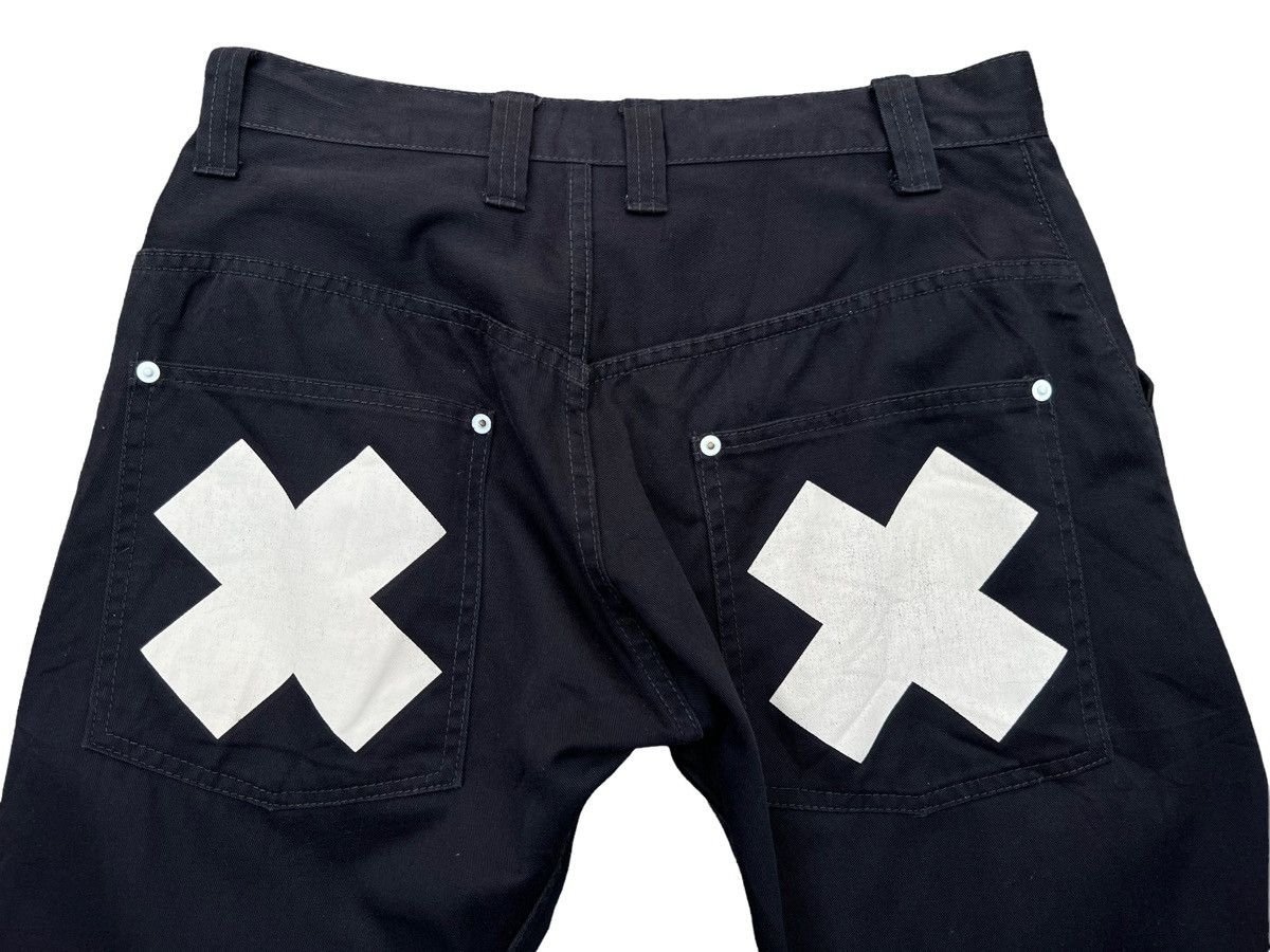 Japanese Brand One piece pants One Piece Embroidered Logo Black Pants Size US 32 / EU 48 - 5 Thumbnail