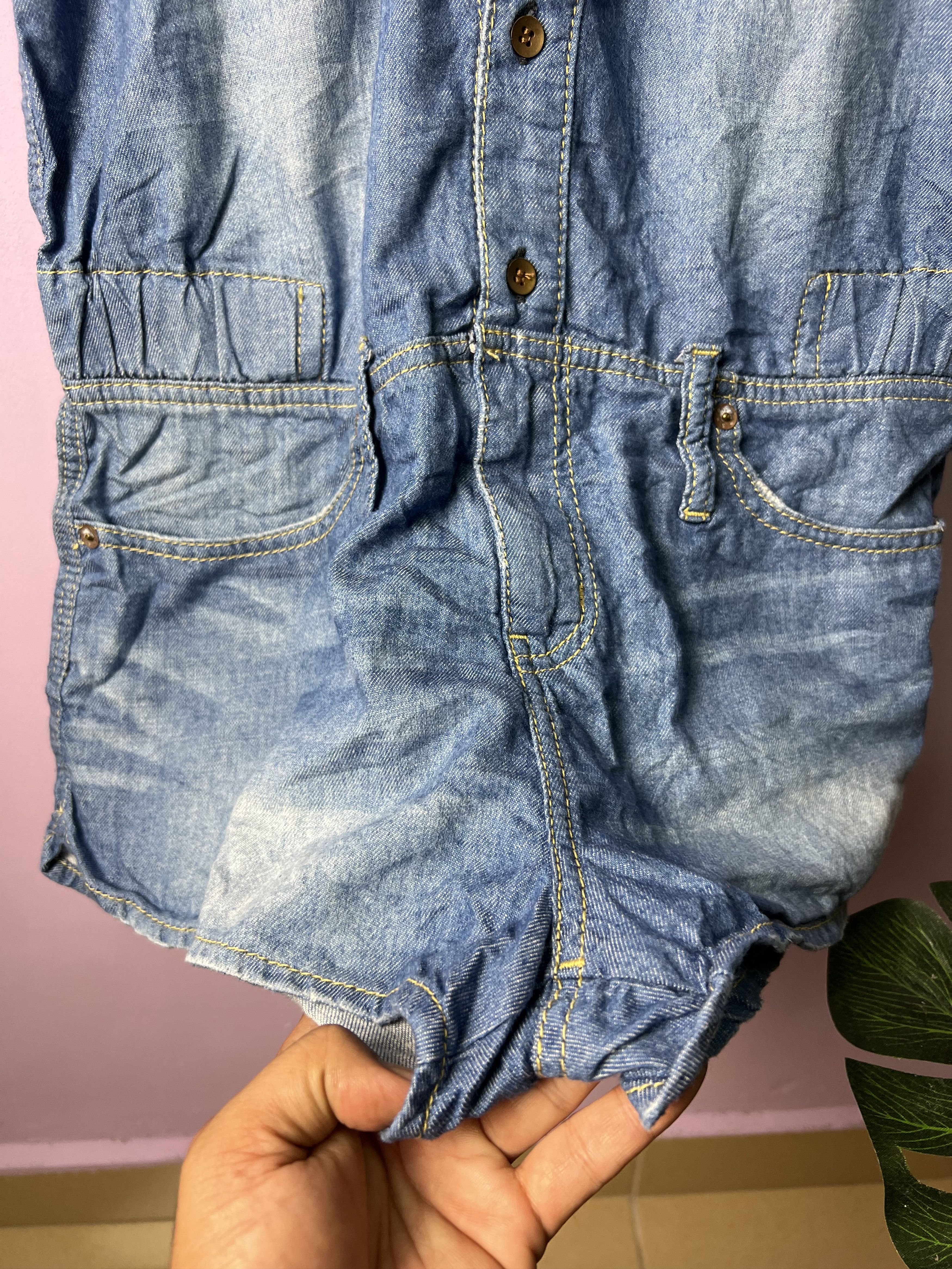 Japanese Brand 🔥Vintage Rodeo Crown Short Pants Overall Size US 33 - 10 Thumbnail