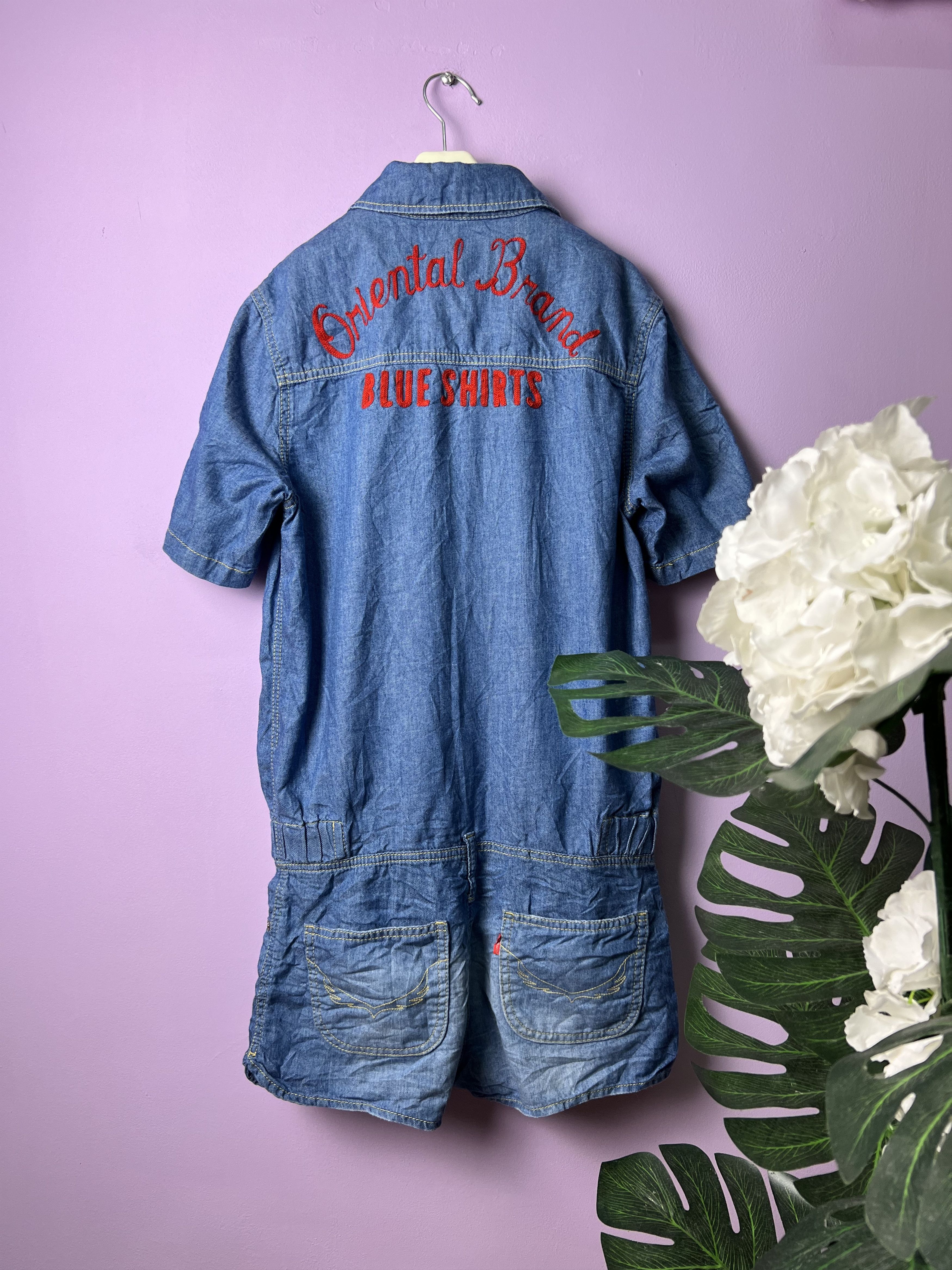 Japanese Brand 🔥Vintage Rodeo Crown Short Pants Overall Size US 33 - 14 Thumbnail