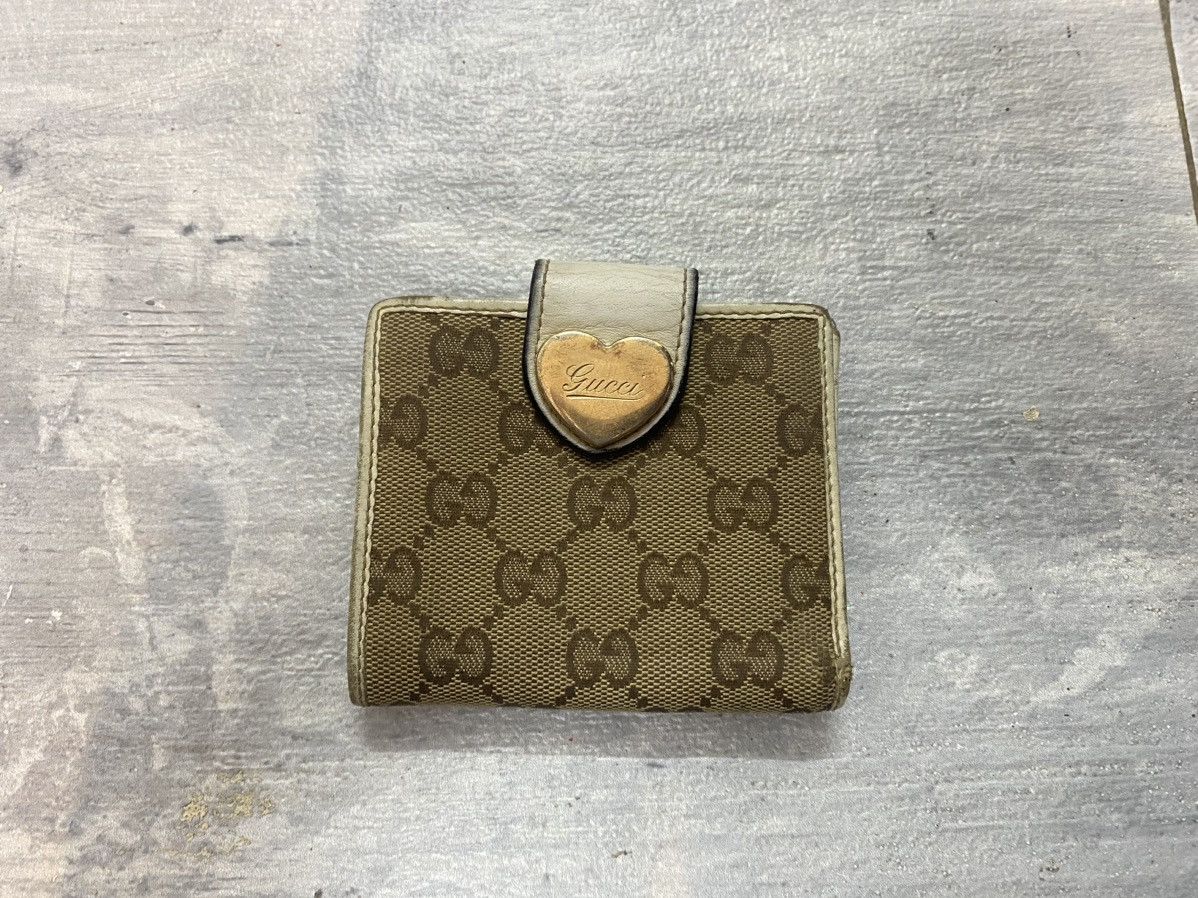 Gucci 🔥Vintage🔥 Gucci Love Monogram Wallet 496085 Size ONE SIZE - 1 Thumbnail