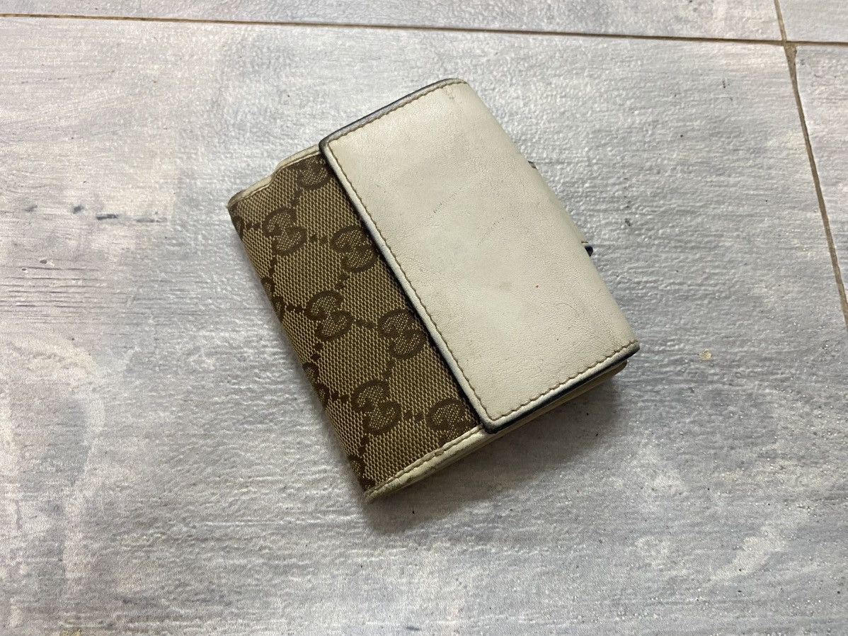 Gucci 🔥Vintage🔥 Gucci Love Monogram Wallet 496085 Size ONE SIZE - 4 Thumbnail