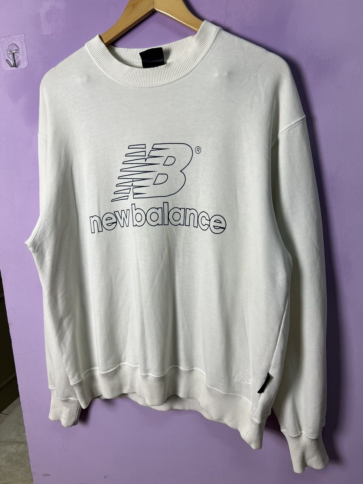 New Balance 🔥Big Logo New Balance Sweatshirts Size US M / EU 48-50 / 2 - 8 Thumbnail