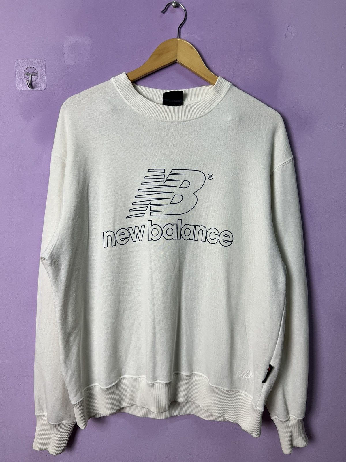 New Balance 🔥Big Logo New Balance Sweatshirts Size US M / EU 48-50 / 2 - 1 Thumbnail