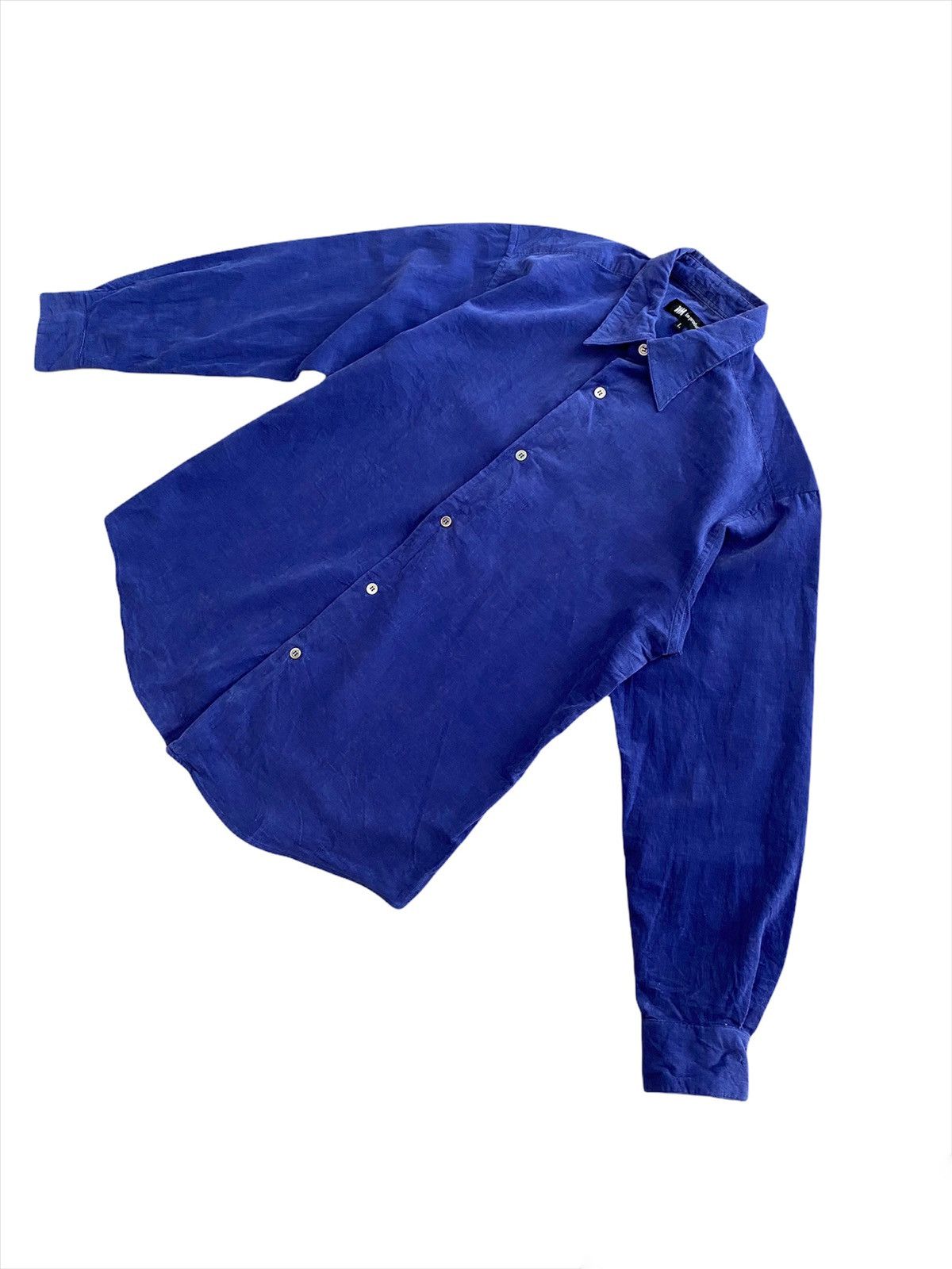Issey Miyake IM Issey Miyake velvet corduroy button shirt Size US L / EU 52-54 / 3 - 7 Thumbnail