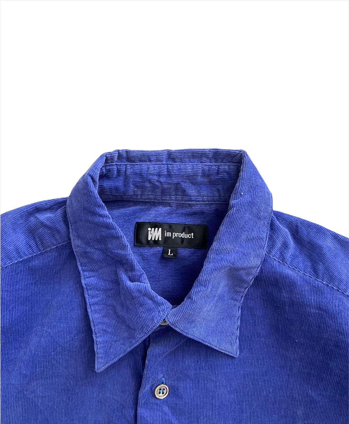 Issey Miyake IM Issey Miyake velvet corduroy button shirt Size US L / EU 52-54 / 3 - 6 Thumbnail