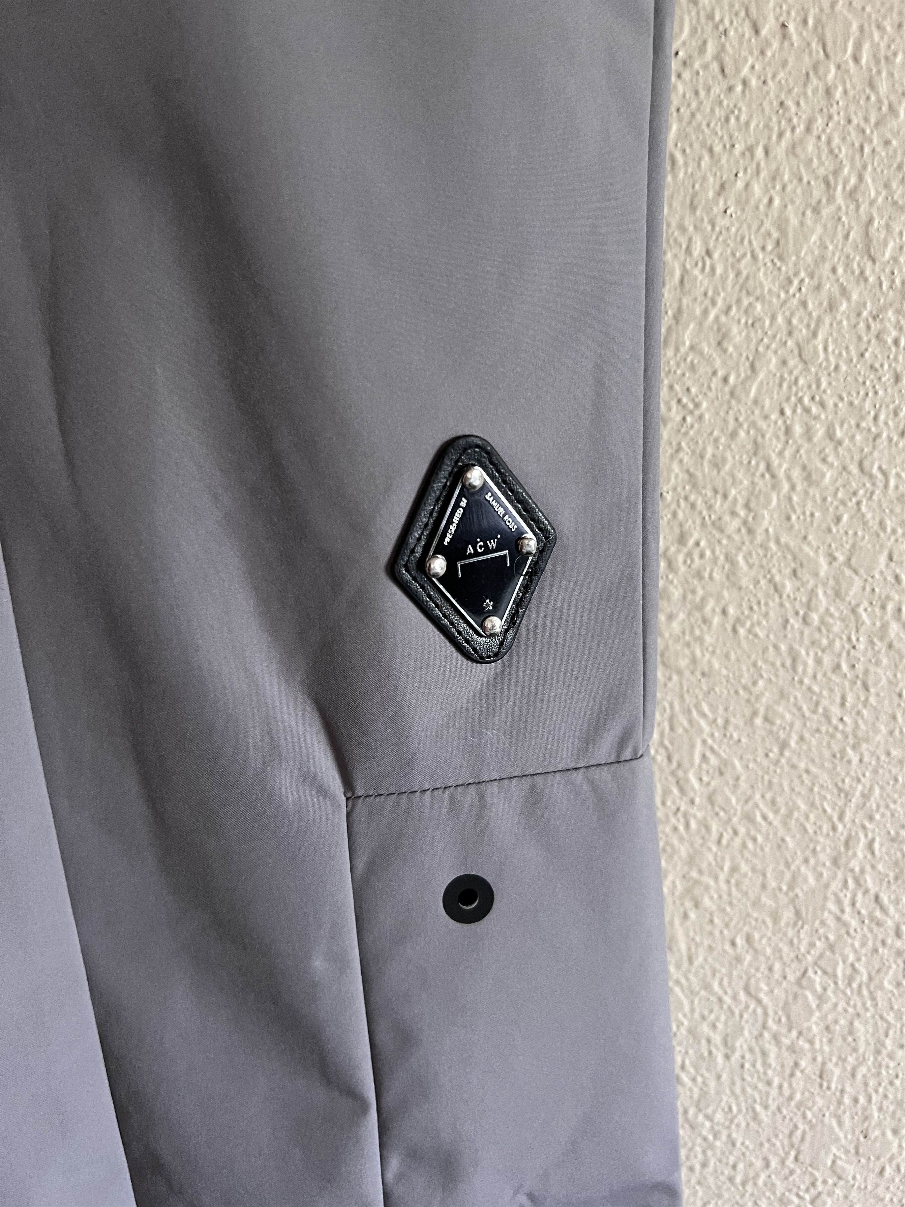 A-COLD-WALL* A Cold Wall Logo Plaque Straight Leg pants in Grey Size US 32 / EU 48 - 3 Thumbnail