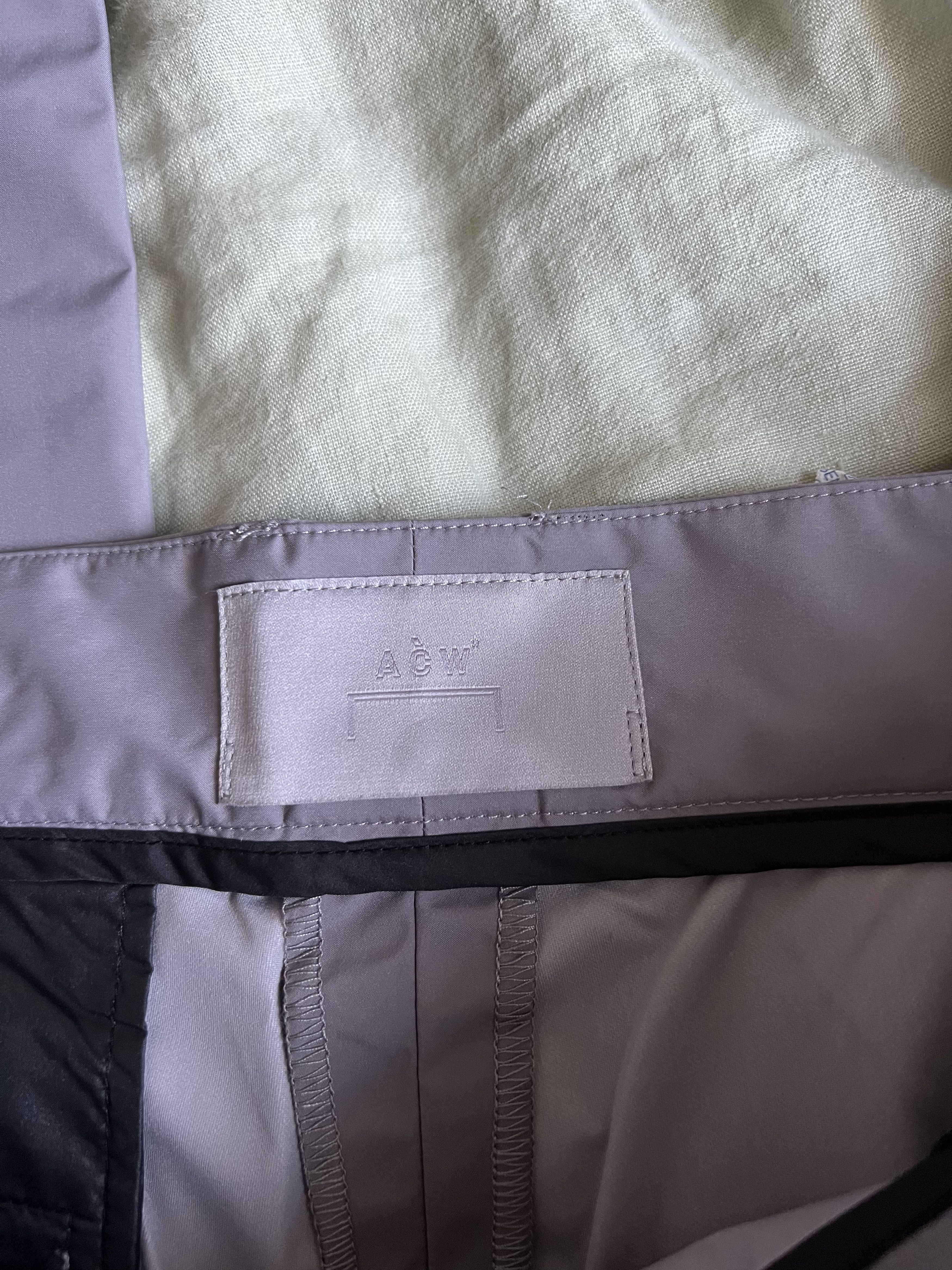 A-COLD-WALL* A Cold Wall Logo Plaque Straight Leg pants in Grey Size US 32 / EU 48 - 7 Thumbnail