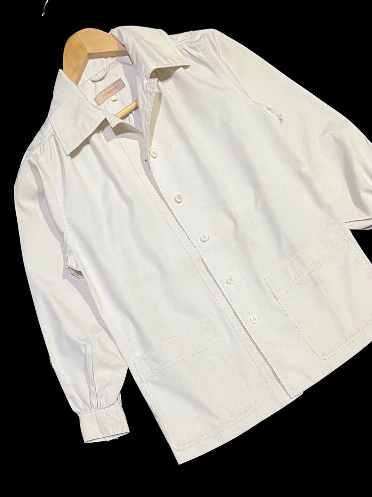Vintage × Yves Saint Laurent VTG YVES SAINT LAURENT SHIRTS BUTTON UP WITH DOUBLE POCKET Size US S / EU 44-46 / 1 - 10 Thumbnail