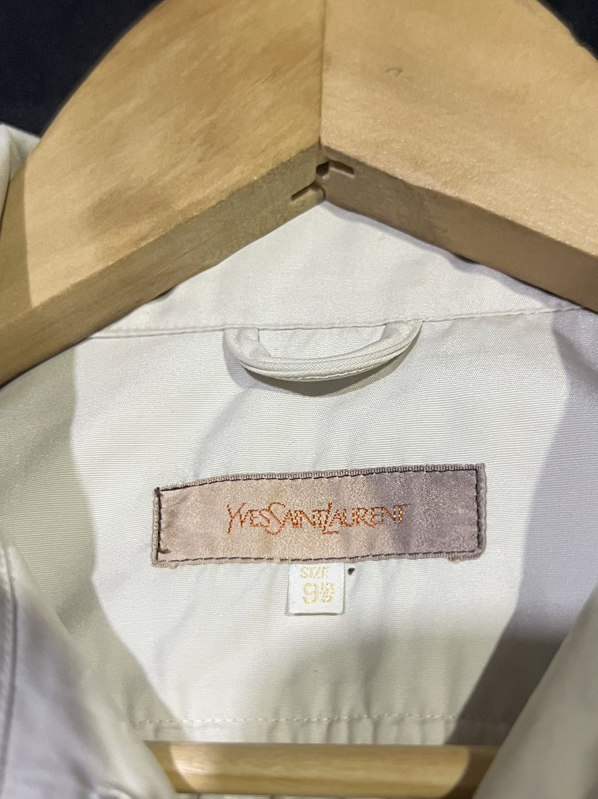 Vintage × Yves Saint Laurent VTG YVES SAINT LAURENT SHIRTS BUTTON UP WITH DOUBLE POCKET Size US S / EU 44-46 / 1 - 17 Thumbnail
