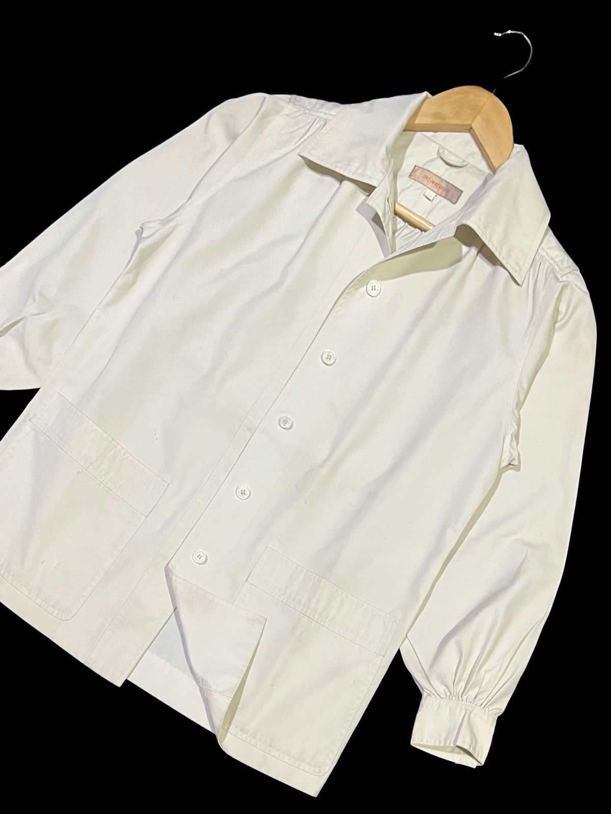 Vintage × Yves Saint Laurent VTG YVES SAINT LAURENT SHIRTS BUTTON UP WITH DOUBLE POCKET Size US S / EU 44-46 / 1 - 9 Thumbnail