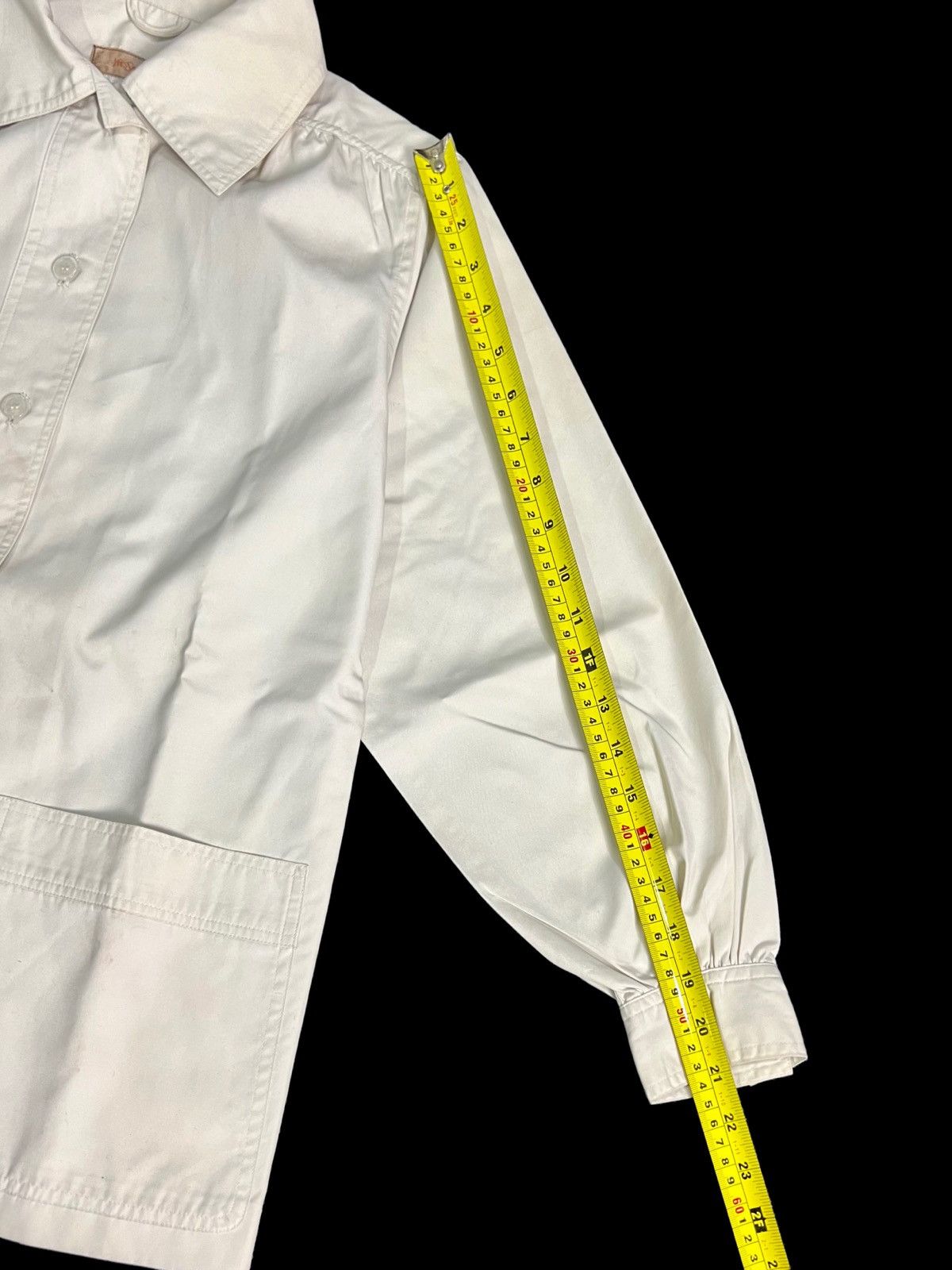 Vintage × Yves Saint Laurent VTG YVES SAINT LAURENT SHIRTS BUTTON UP WITH DOUBLE POCKET Size US S / EU 44-46 / 1 - 23 Thumbnail