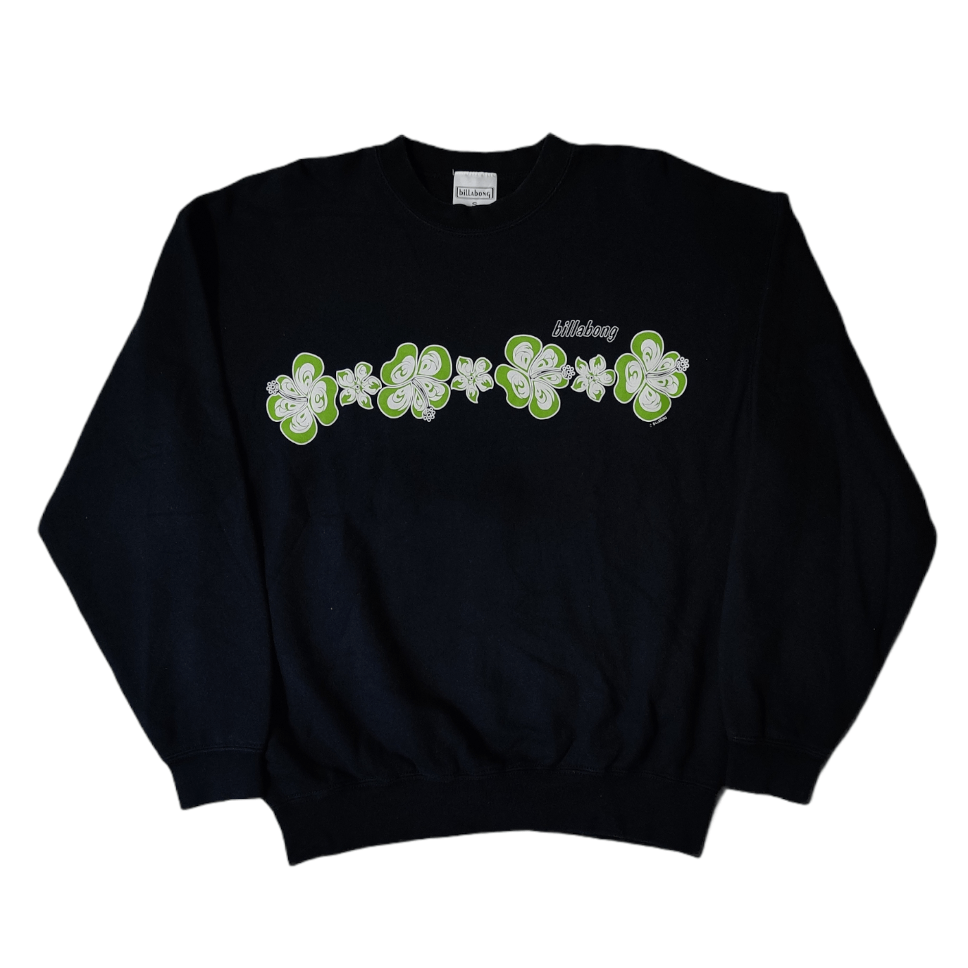 Billabong Vintage Billabong Flower Crewneck Sweatshirt Size US M / EU 48-50 / 2 - 1 Thumbnail