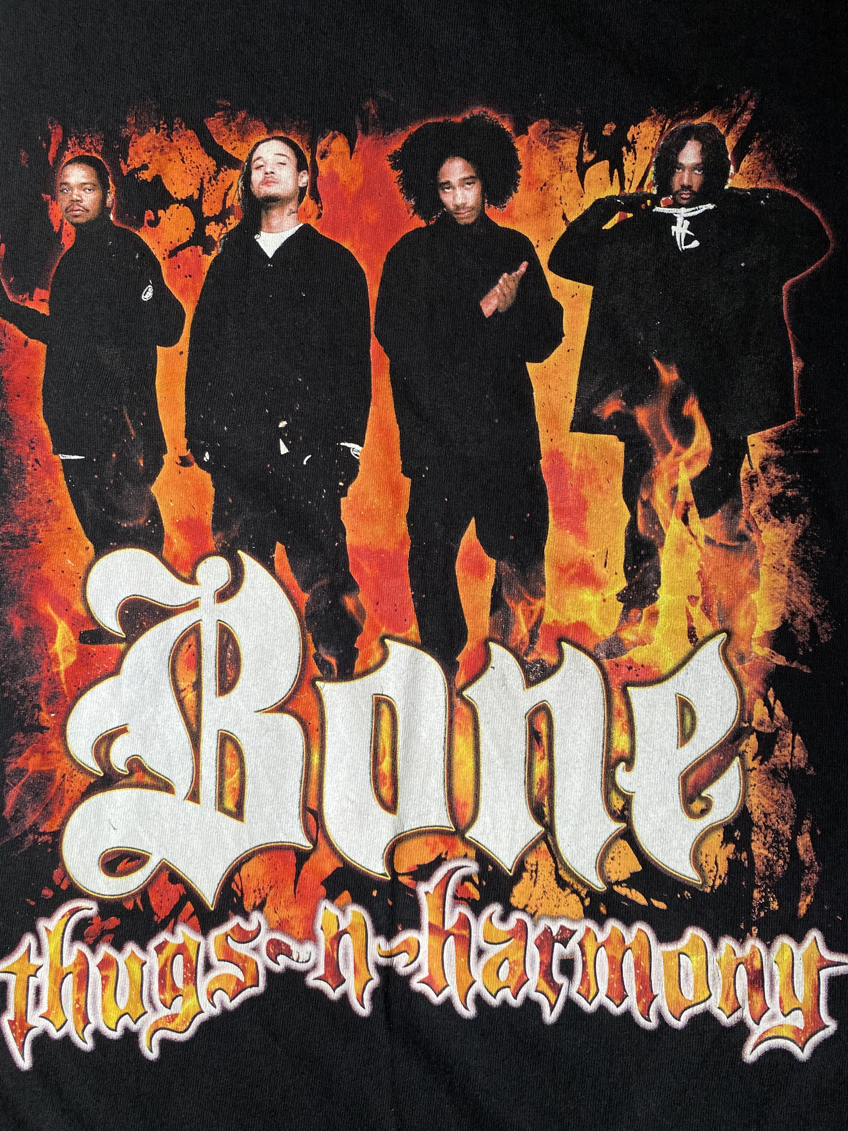 Band Tees 💥Bone Thugs-N-Harmony gangsta rap / hip hop rap tee shirt Size US M / EU 48-50 / 2 - 2 Thumbnail