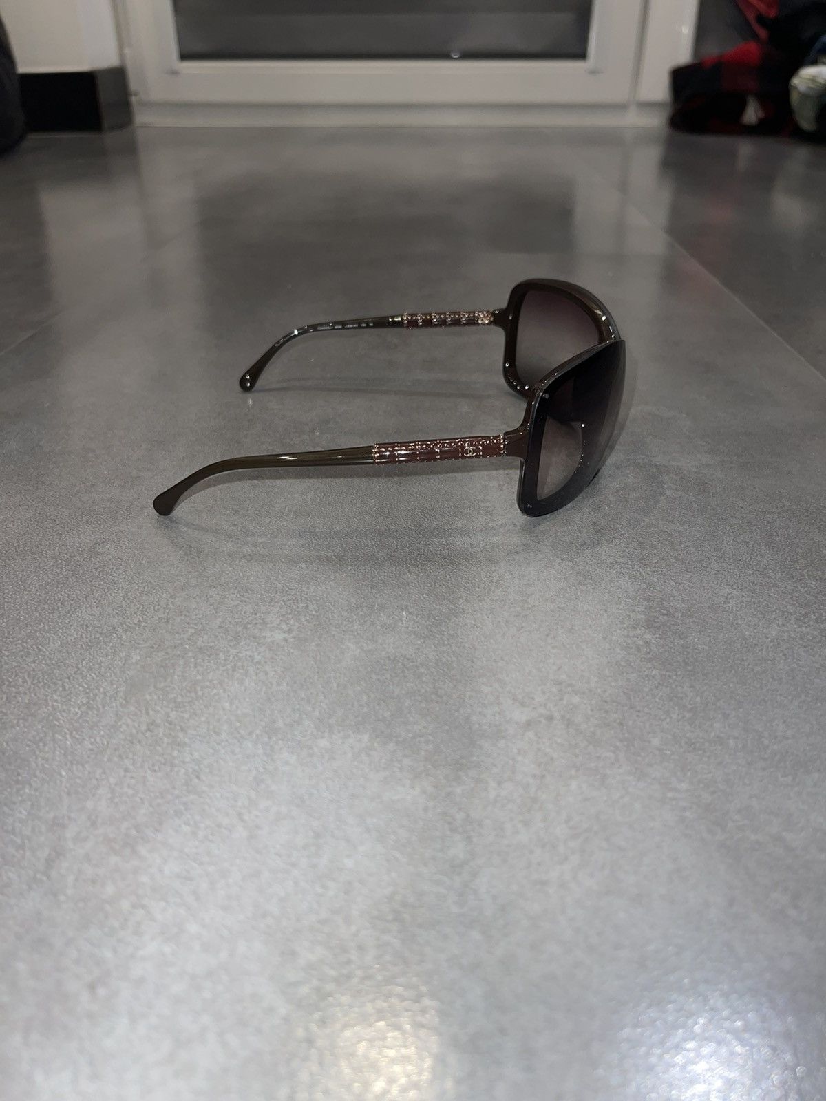 Chanel Chanel 6036 C.638/43 Brown Shield Sunglasses Size ONE SIZE - 7 Thumbnail