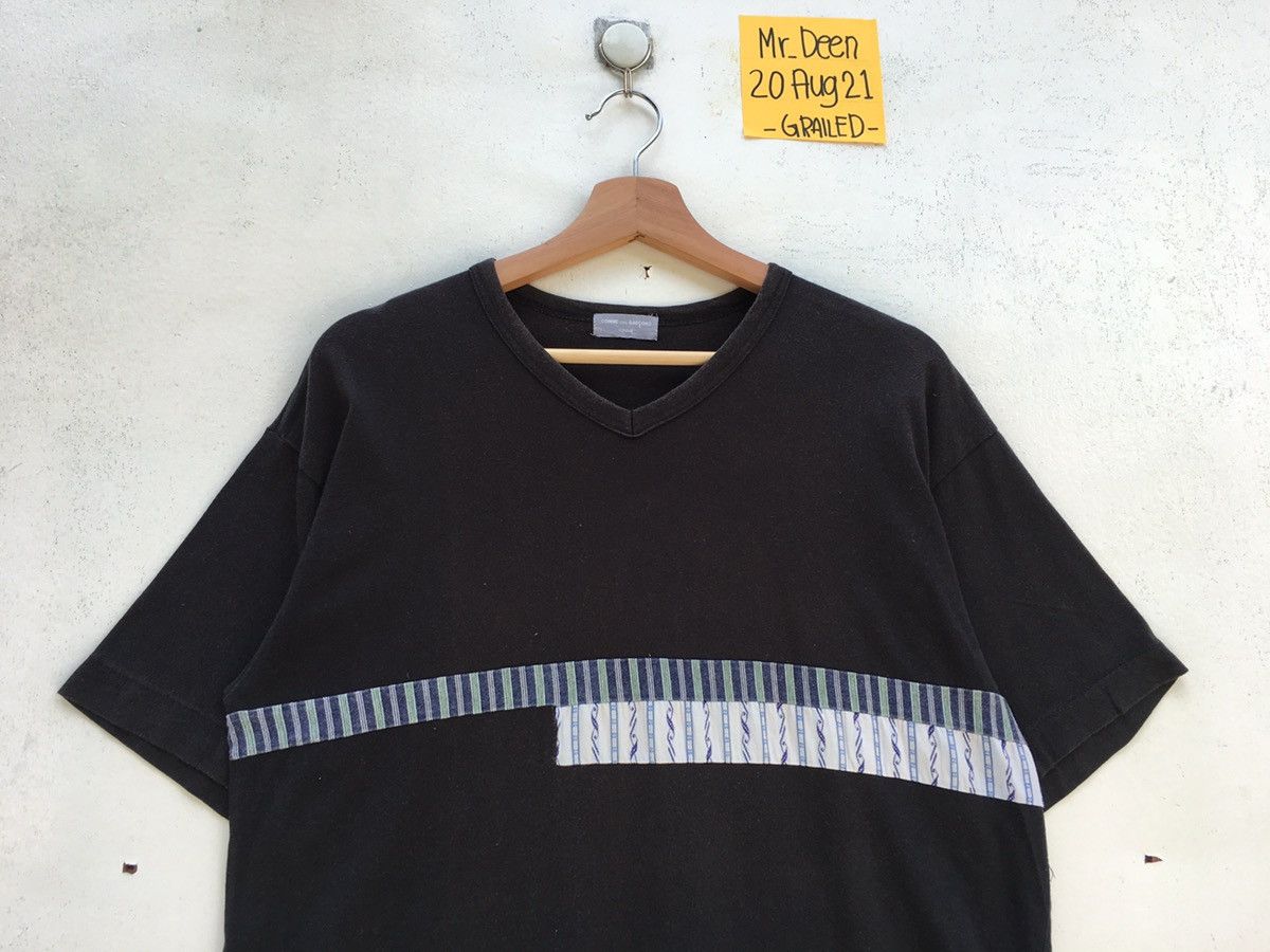 image of Ad 1996 Cdg Comme Des Garcons Homme Tshirt in Black, Men's (Size Medium)
