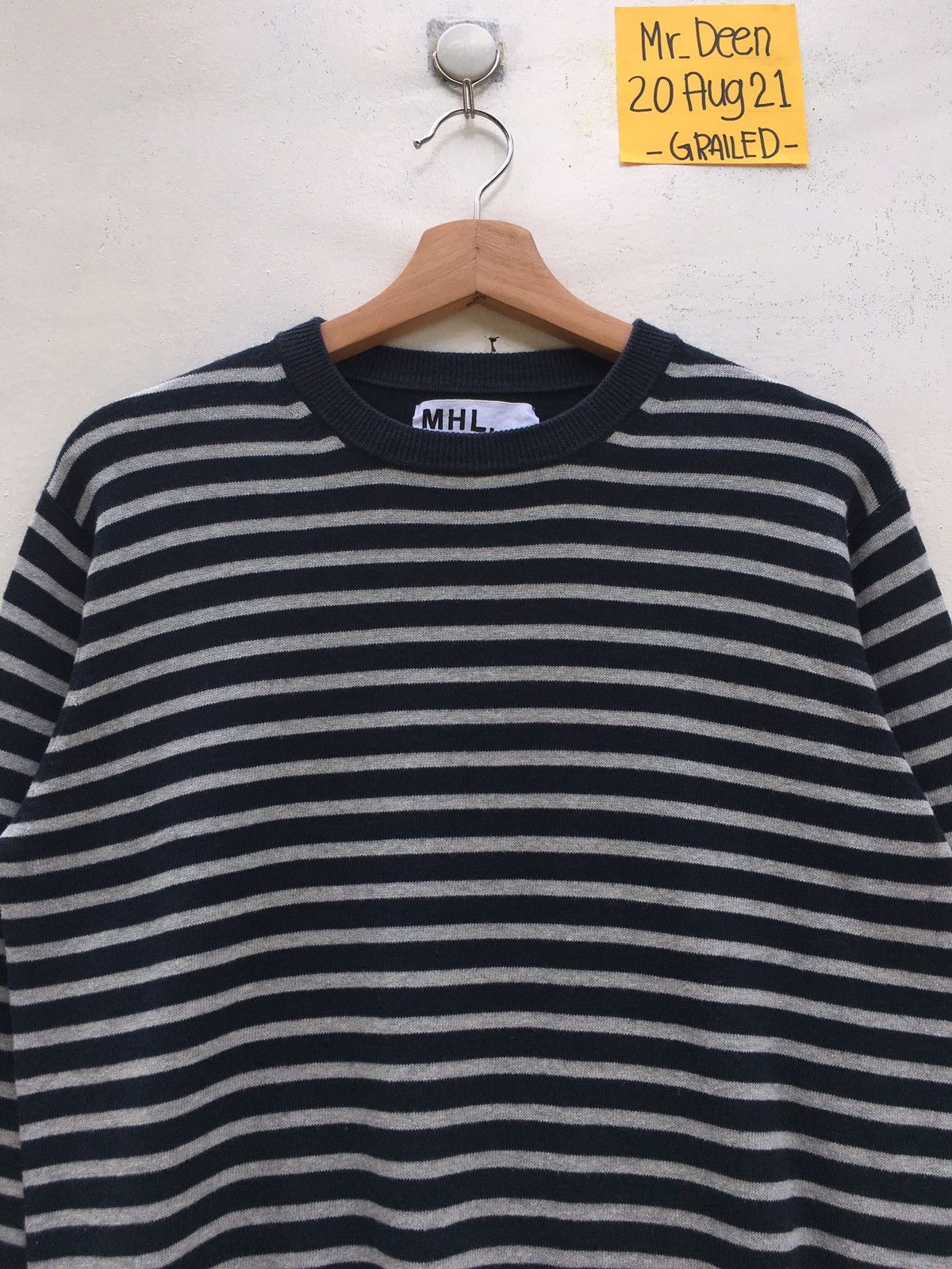 Margaret Howell Vintage MHL Margaret Howell Stripes Longsleeve Sweater Size US M / EU 48-50 / 2 - 5 Thumbnail
